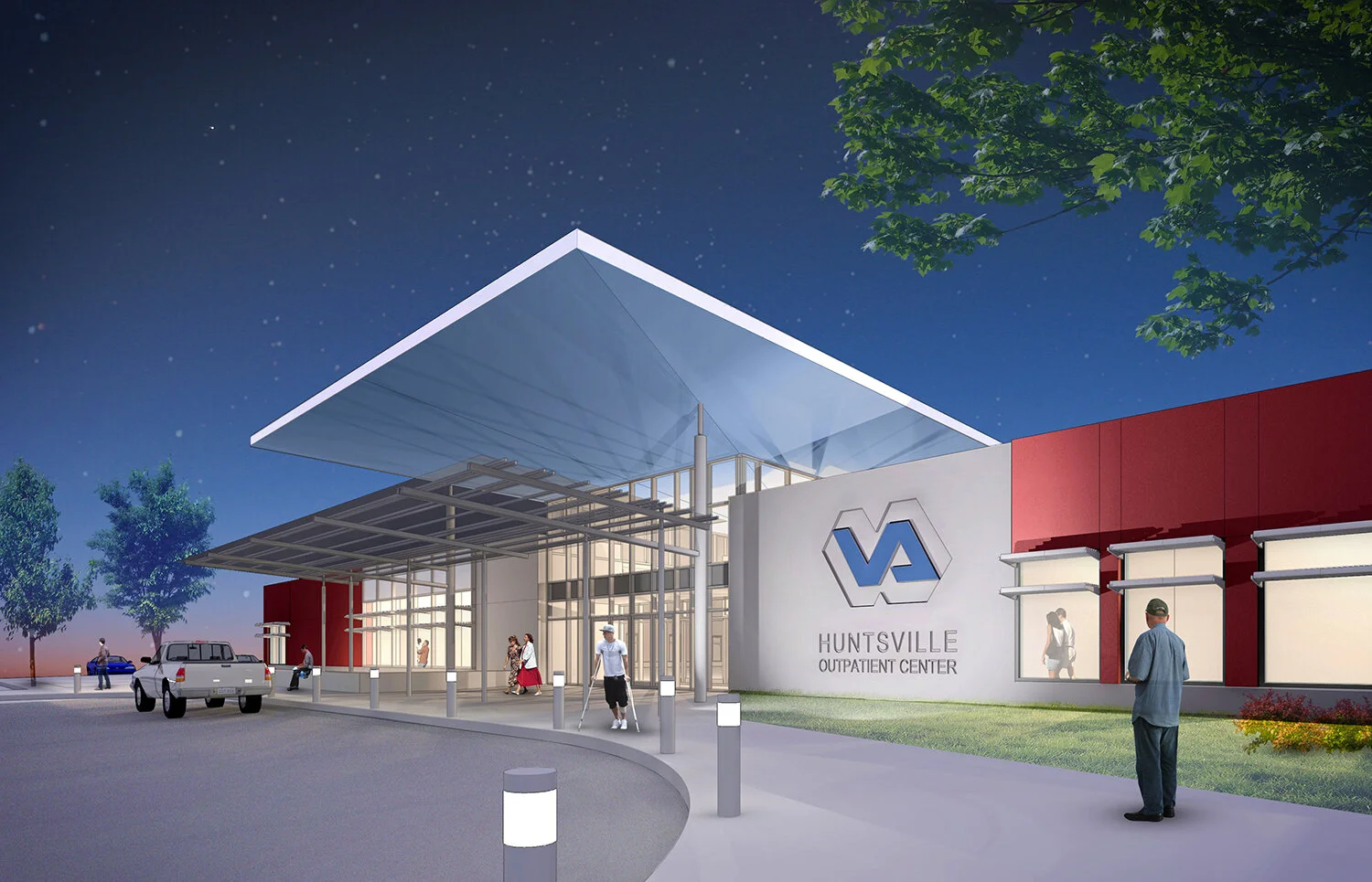  VA Clinic Proposal, Huntsville, Alabama completed while employed at SBS Architecture 