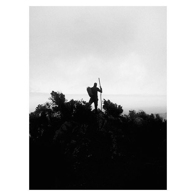 Top of the mountain. #Tenerife #Spain #hiking #climbing #adventure #travel #silouette