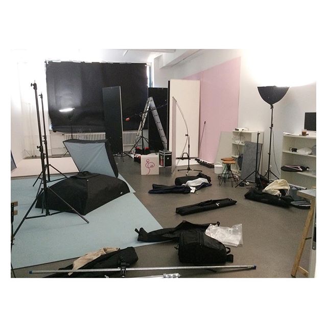 Messy studio. #sisterMAGstudio #Berlin #photographerproblems #photostudio #photographer #photographerlife #photoshoot #production