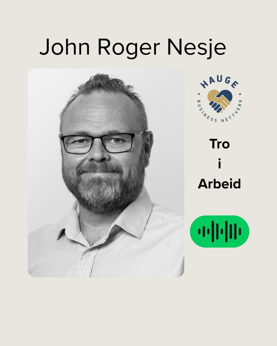 Hva betyr det egentlig &aring; v&aelig;re i fulltidstjeneste for Gud &ndash; og kan arbeidsplassen v&aelig;re et sted for kall, tjeneste og etterf&oslash;lgelse? 

Episodens gjest er John Roger Nesje, med over 25 &aring;rs ledererfaring fra maritim t