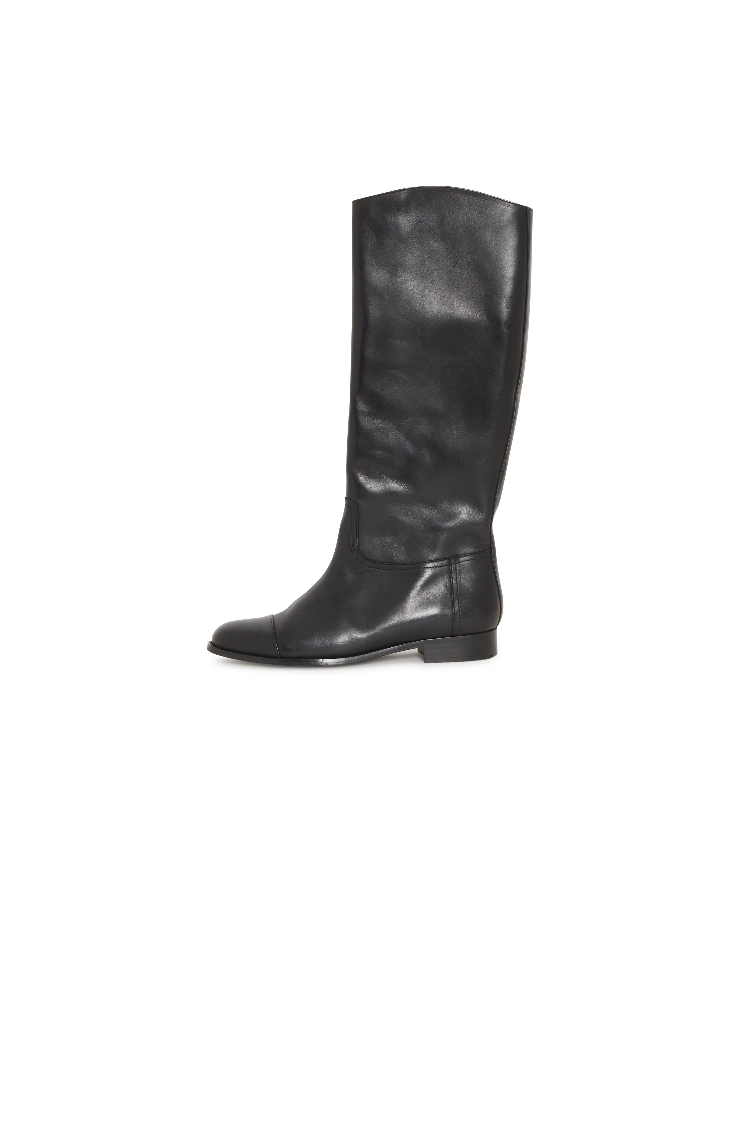 Les Fabien - Timeless Knee-High Leather Boots — Rosae Paris