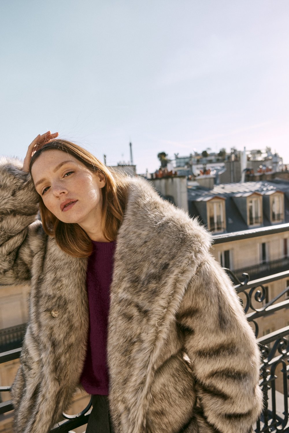 Dreamy Rosae The Blend Knit Le in — Alpaca Raphaël Paris - Baby Fluffy