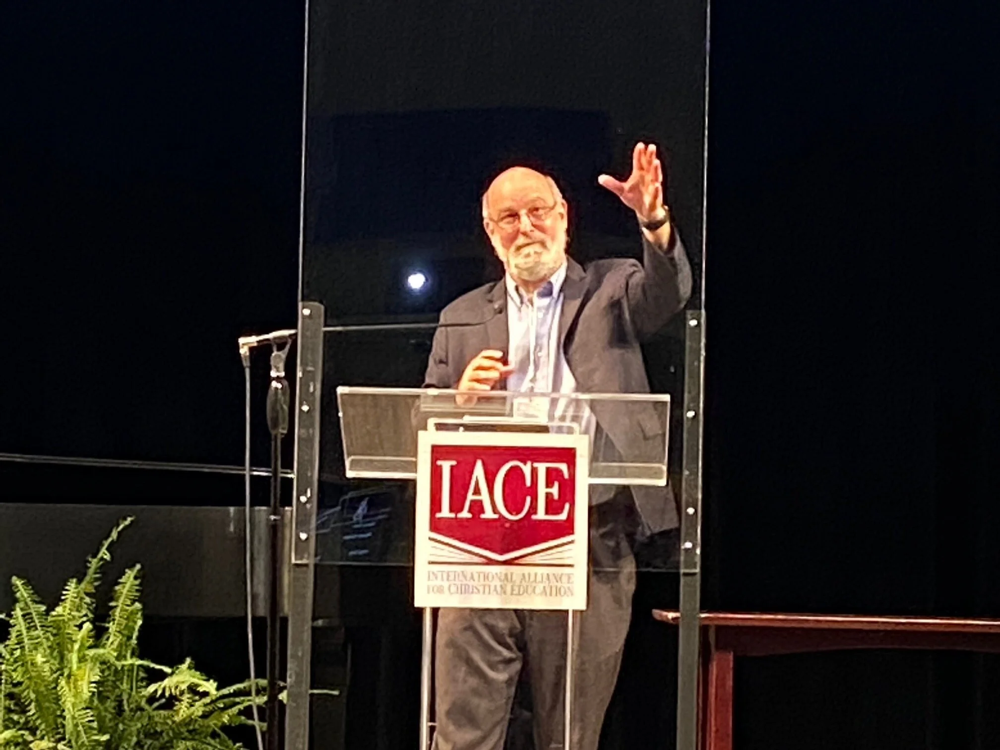 Darrell Bock, senior research professor of New Testament at Dallas Theological Seminary, spoke on cultural engagement.