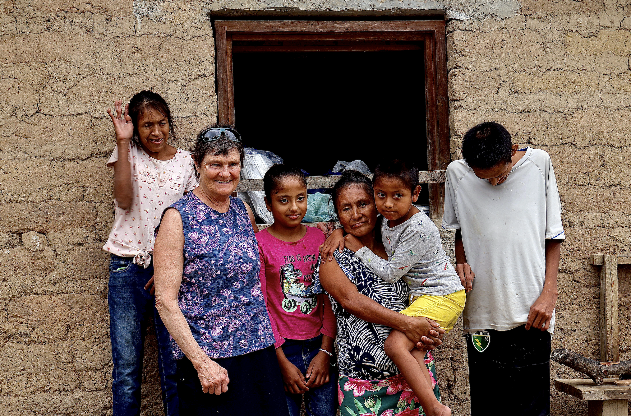 Sue Burgos has led the care team for this family with four disabled children for more than a decade. With the Clinic, ACTS provides personal attention, vitamin therapy, and food. 