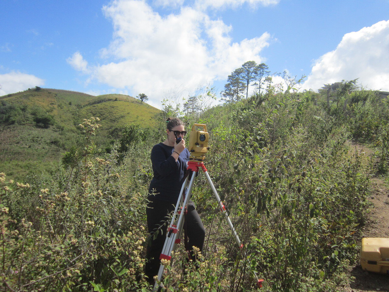 EWB surveying in Ocotal.