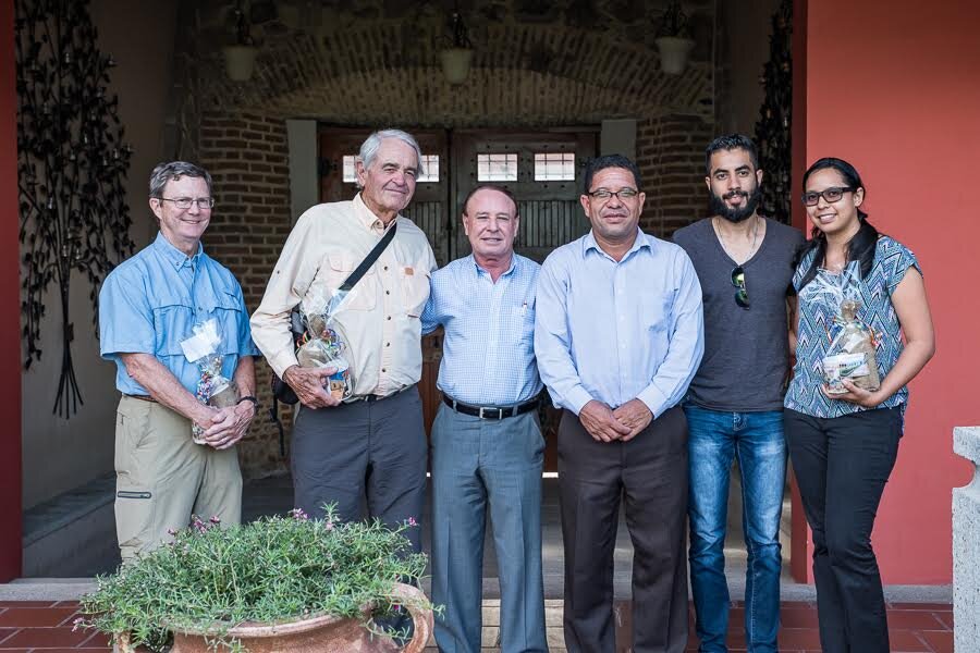 Mike and Dean with friends in Comayagua.
