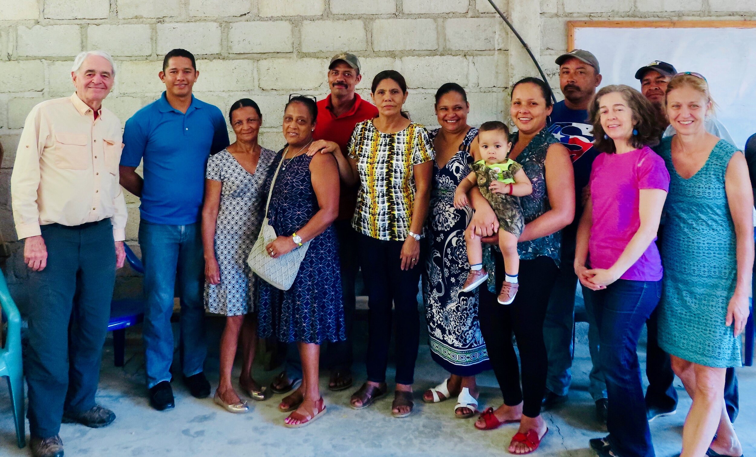 ACTS team with the School Committee in La Concepcion.