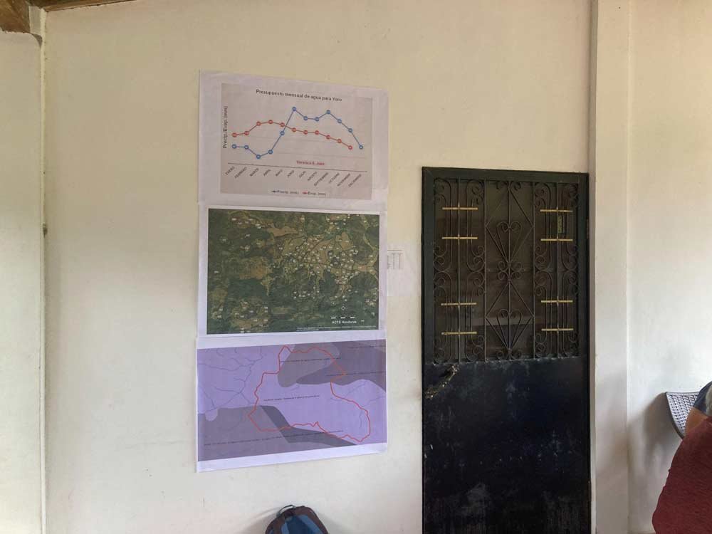  Elvio had prepared some large tables and graphs showing annual precipitation and evaporation in Yoro. 