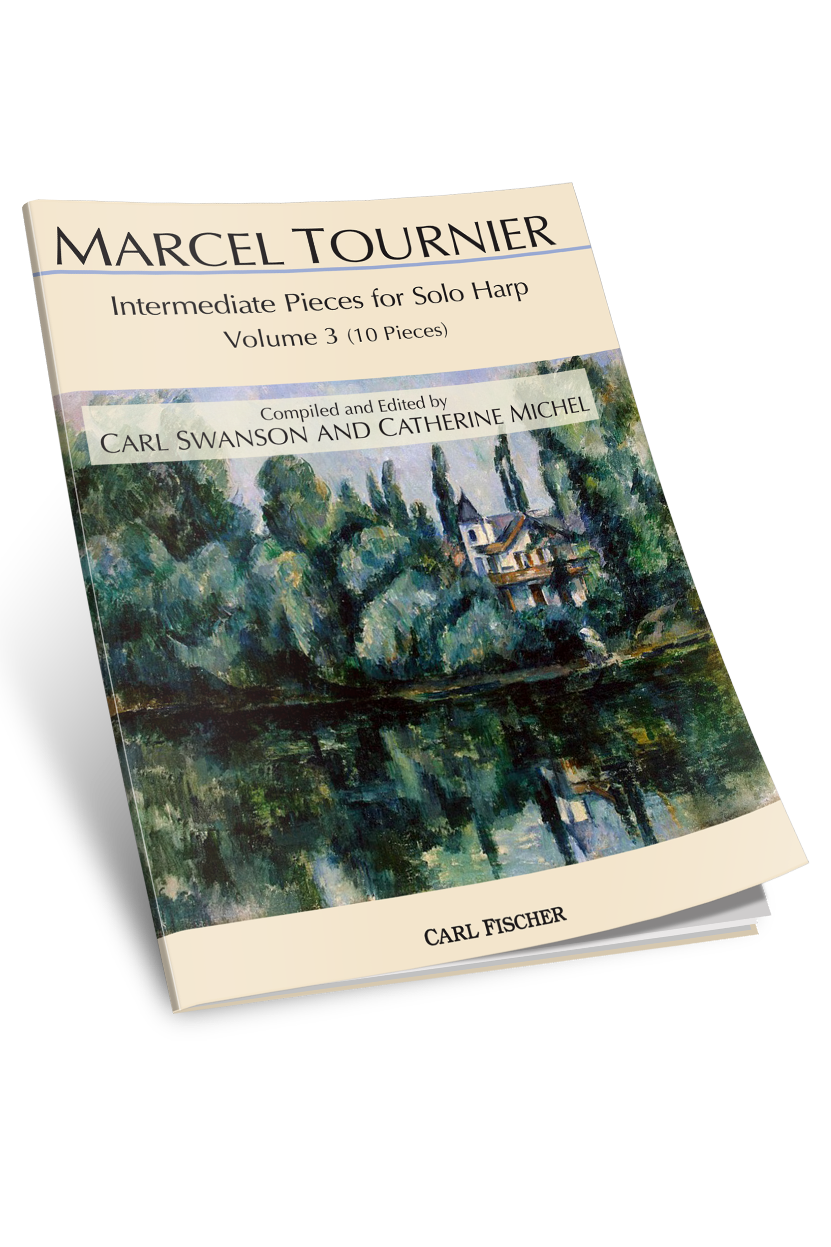 Marcel Tournier:  Vol. 3, Intermediate Pieces for Solo Harp
