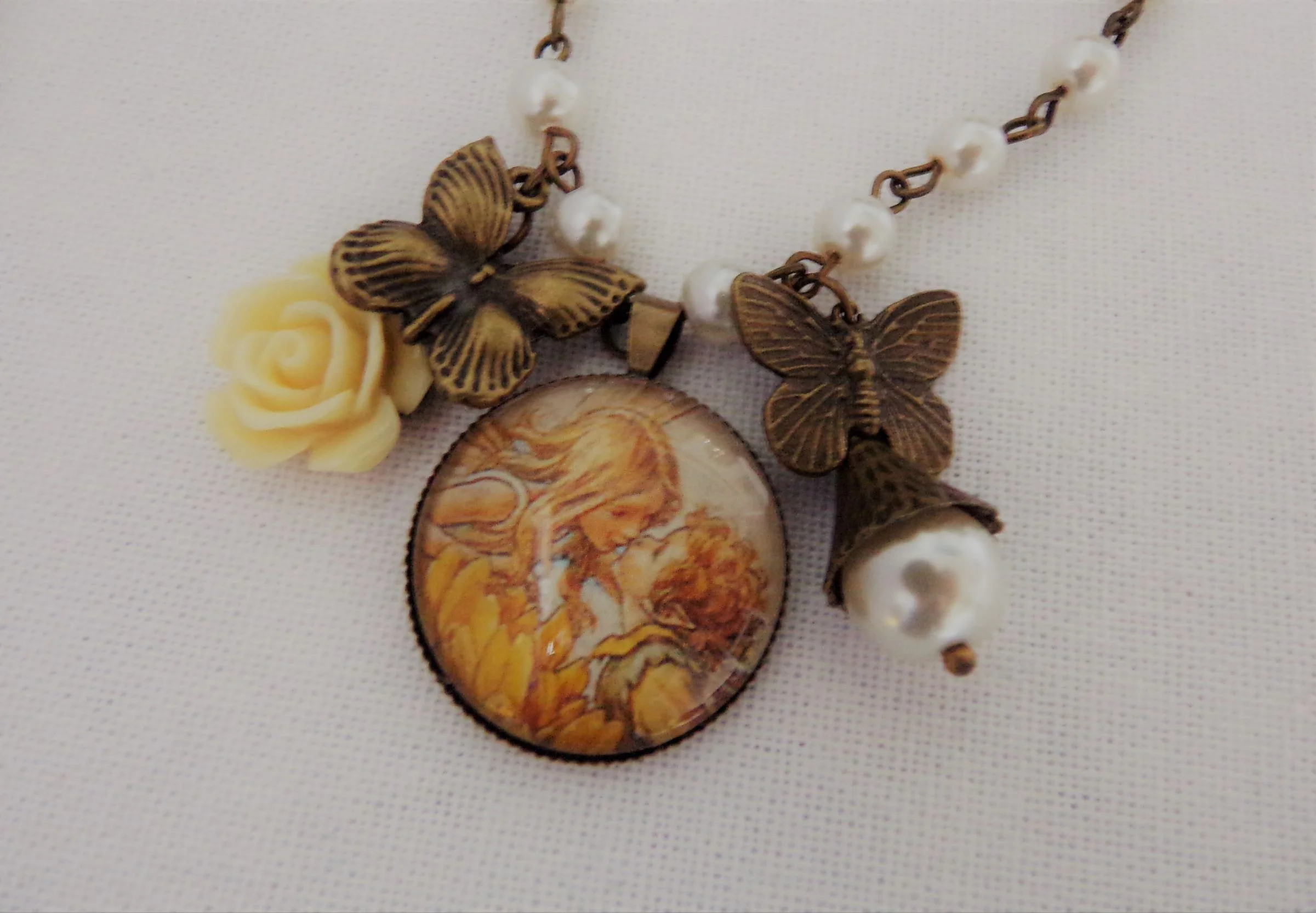 Flower Fairy Pendant