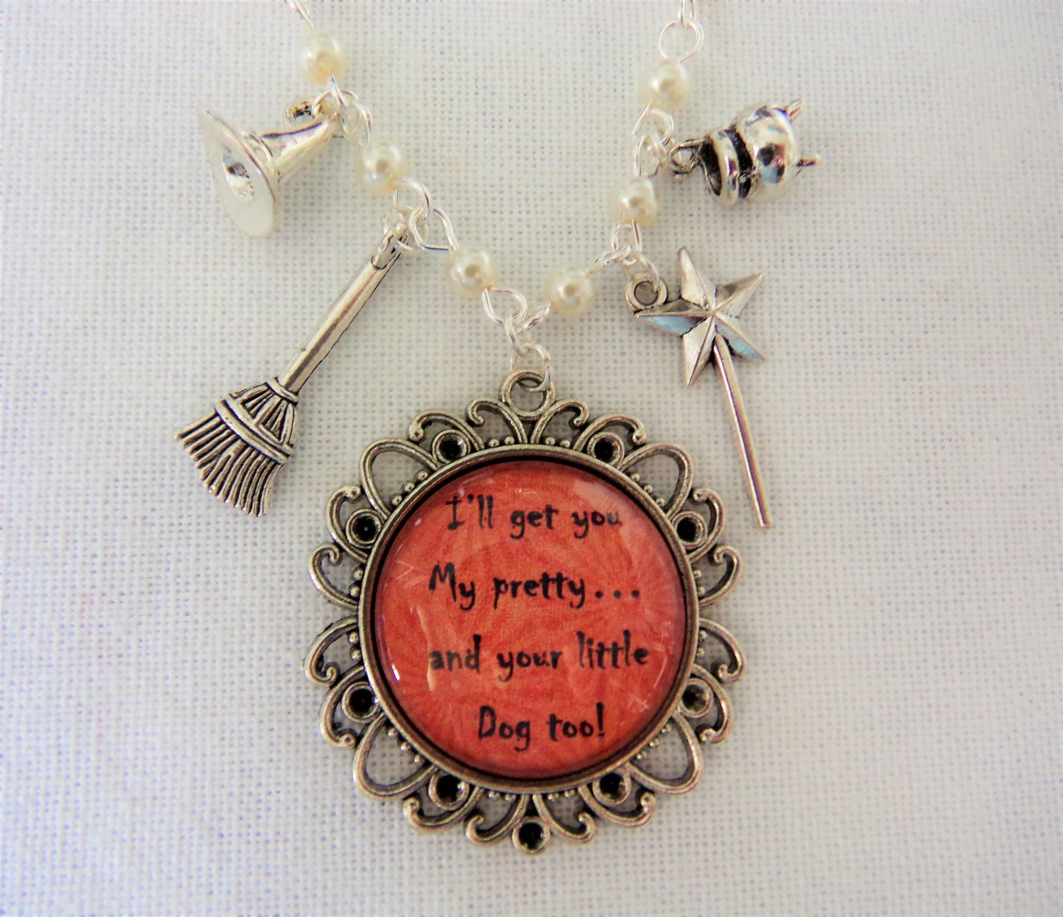 Wizard of Oz Quote Pendant