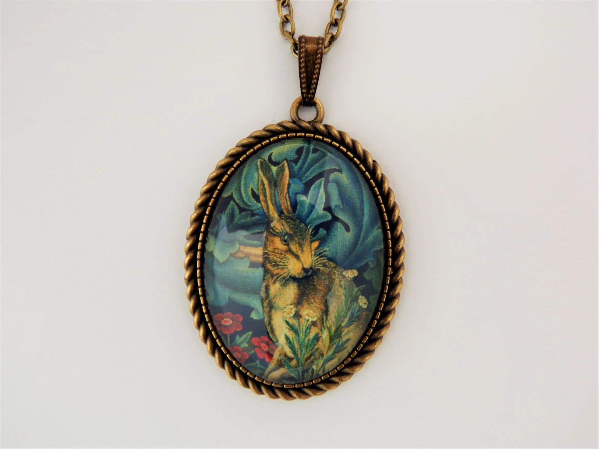 The Hare Statement Pendant