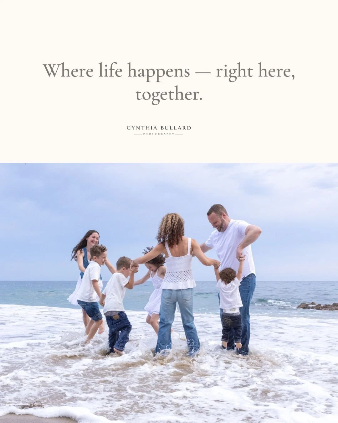 Not every family photo looks perfect. And that's exactly what makes them perfect.

The running. The chaos. The laugh that you can't fake and can't plan.

That's the one I'm always chasing.

Cynthia Bullard Photography ✨�
📍 Ventura, CA | Serving SoCa