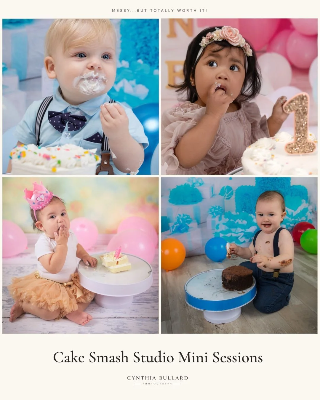 A beautiful mess 🎂. Capture yours with our Studio Mini Sessions.

Cynthia Bullard Photography ✨�📍 Ventura, CA | Serving SoCal�📞 Call/Text: (805) 491-5496�📍 Studio: 1891 Goodyear Ave #607, Ventura, CA�🌐 Website: www.cynthiabullardphotography.com

