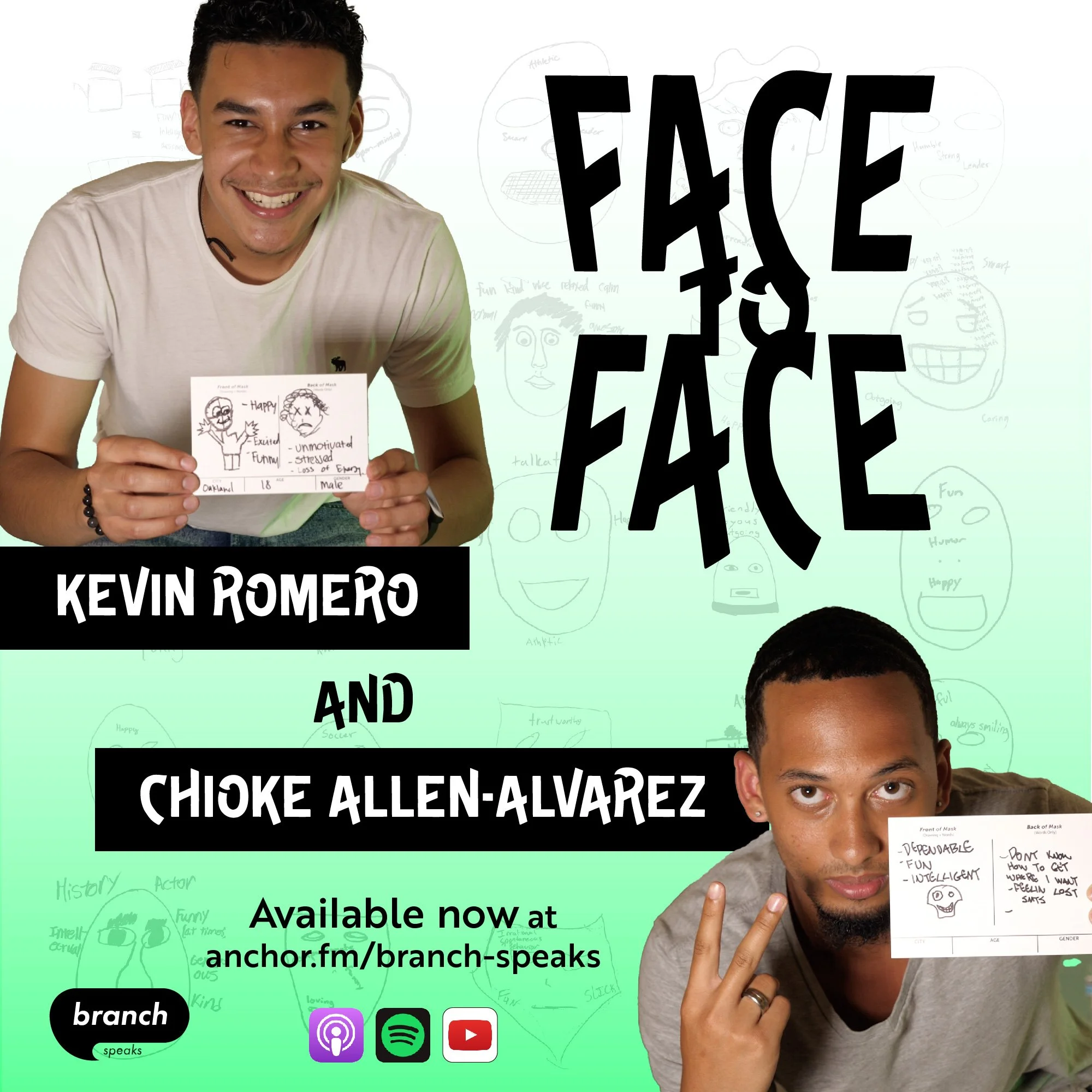 E42. TOTM Face to Face #3: A Long Overdue Conversation - with Kevin Romero and Chioke Allen-Alvarez 