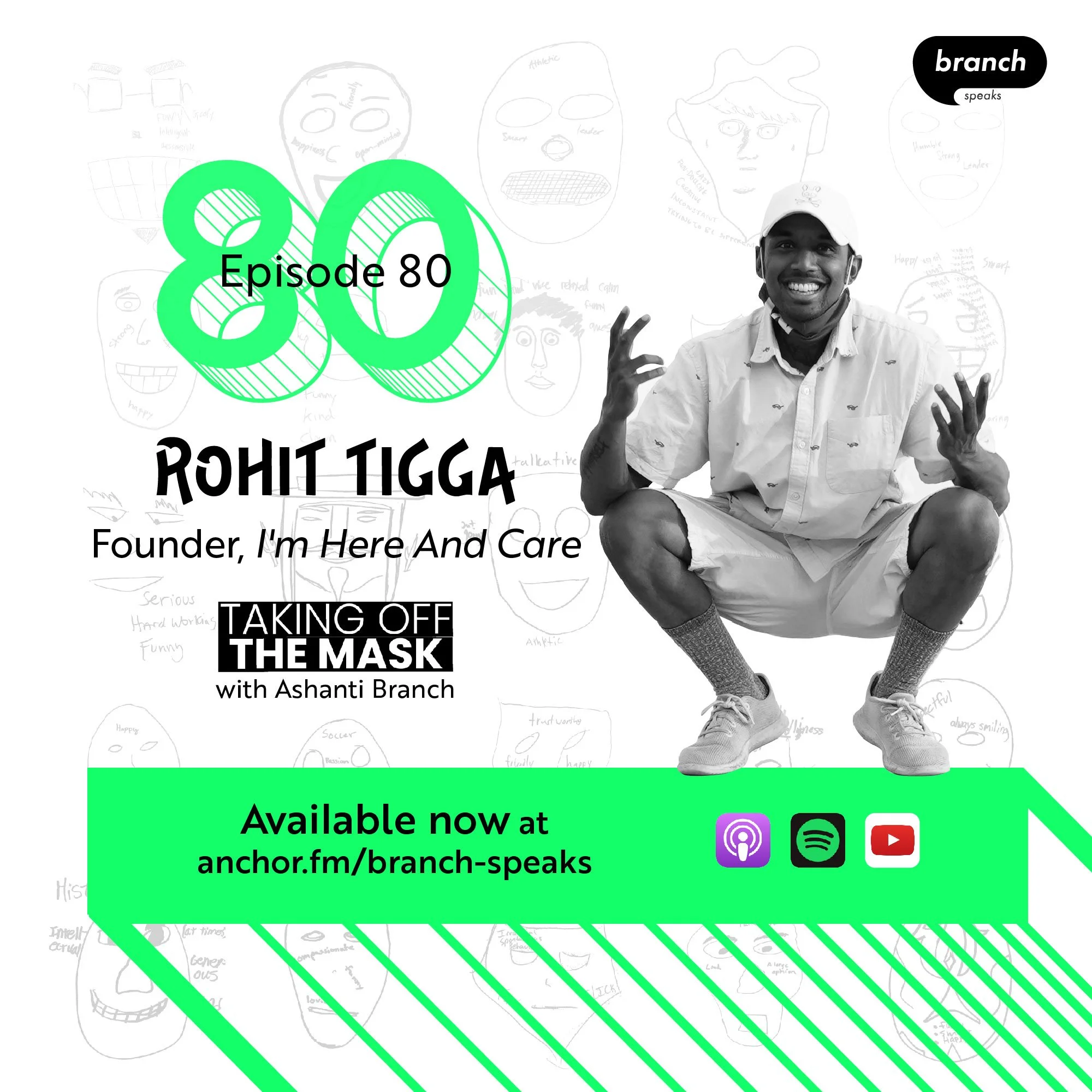 E80. “I’m Here And Care” - with Rohit Tigga, Human Being and Founder of I’m Here And Care 