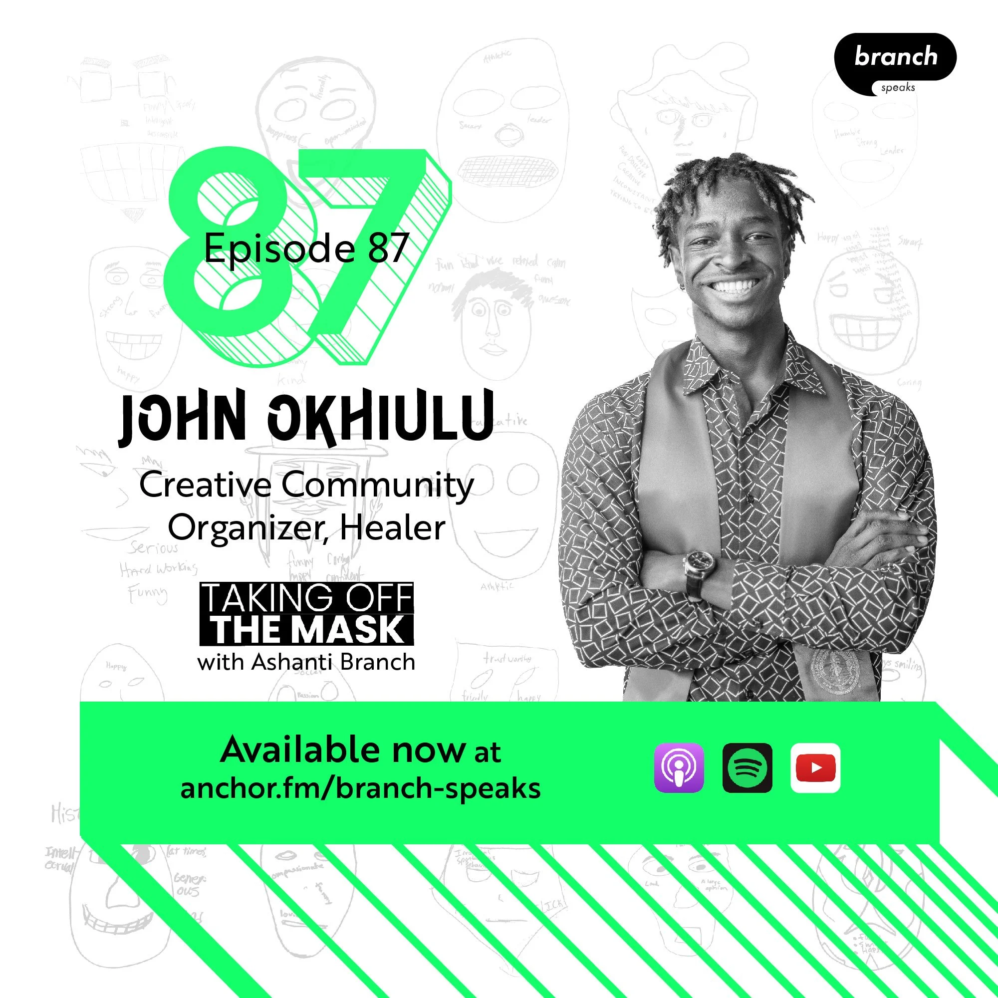 E87. The Divine Masculine And Feminine - with John Okhiulu, Creative Community Organizer &amp; Healer 