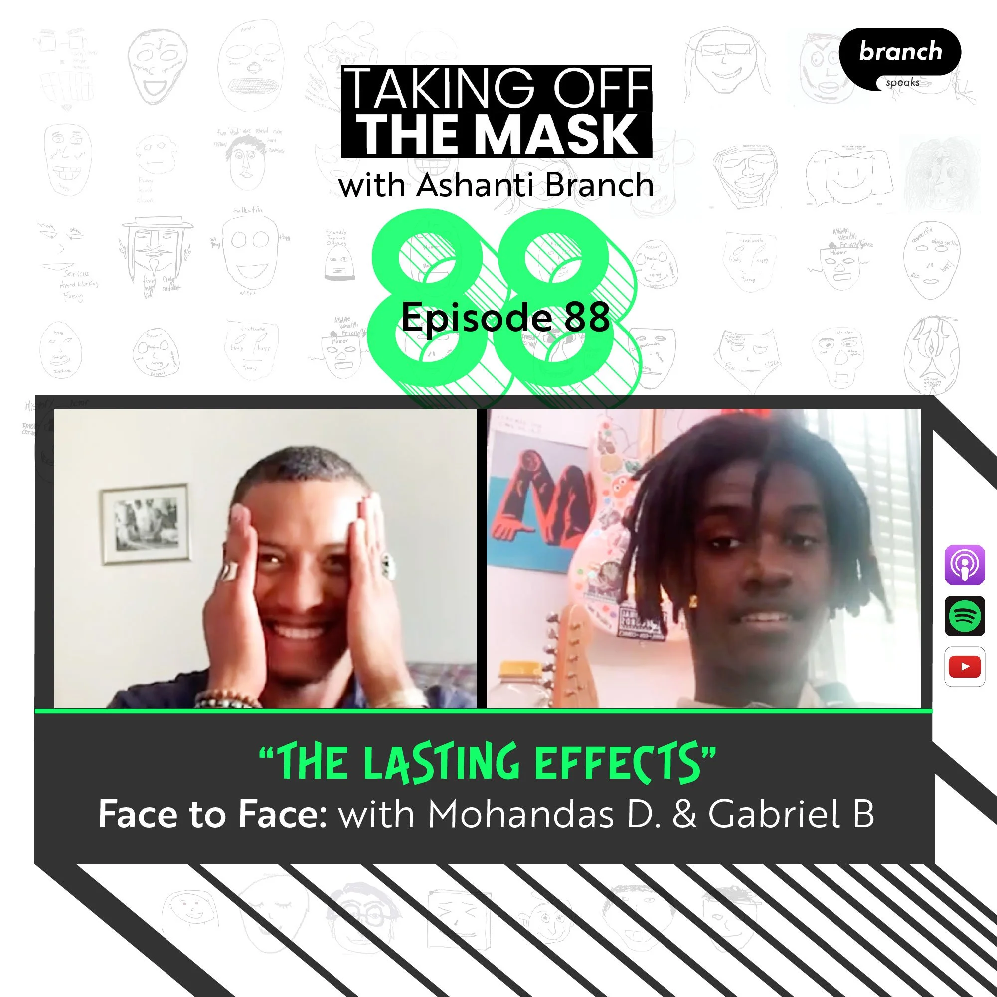 E88. TOTM Face to Face #6: The Lasting Effects - with Mohandas D. &amp; Gabriel B. 