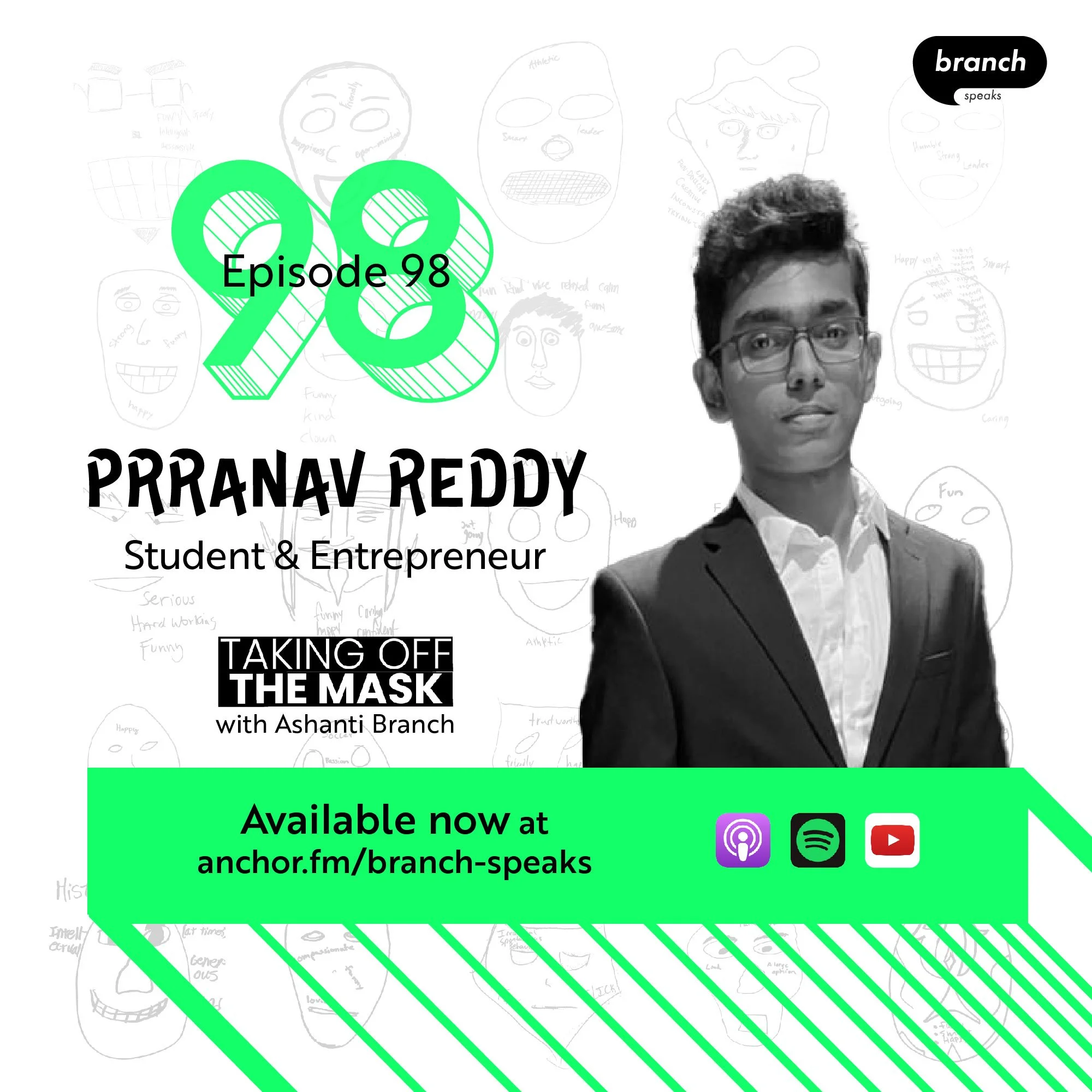 E98. The Next Generation of India - with Prranav Reddy, Student from Chennai, Tamil Nadu, India 