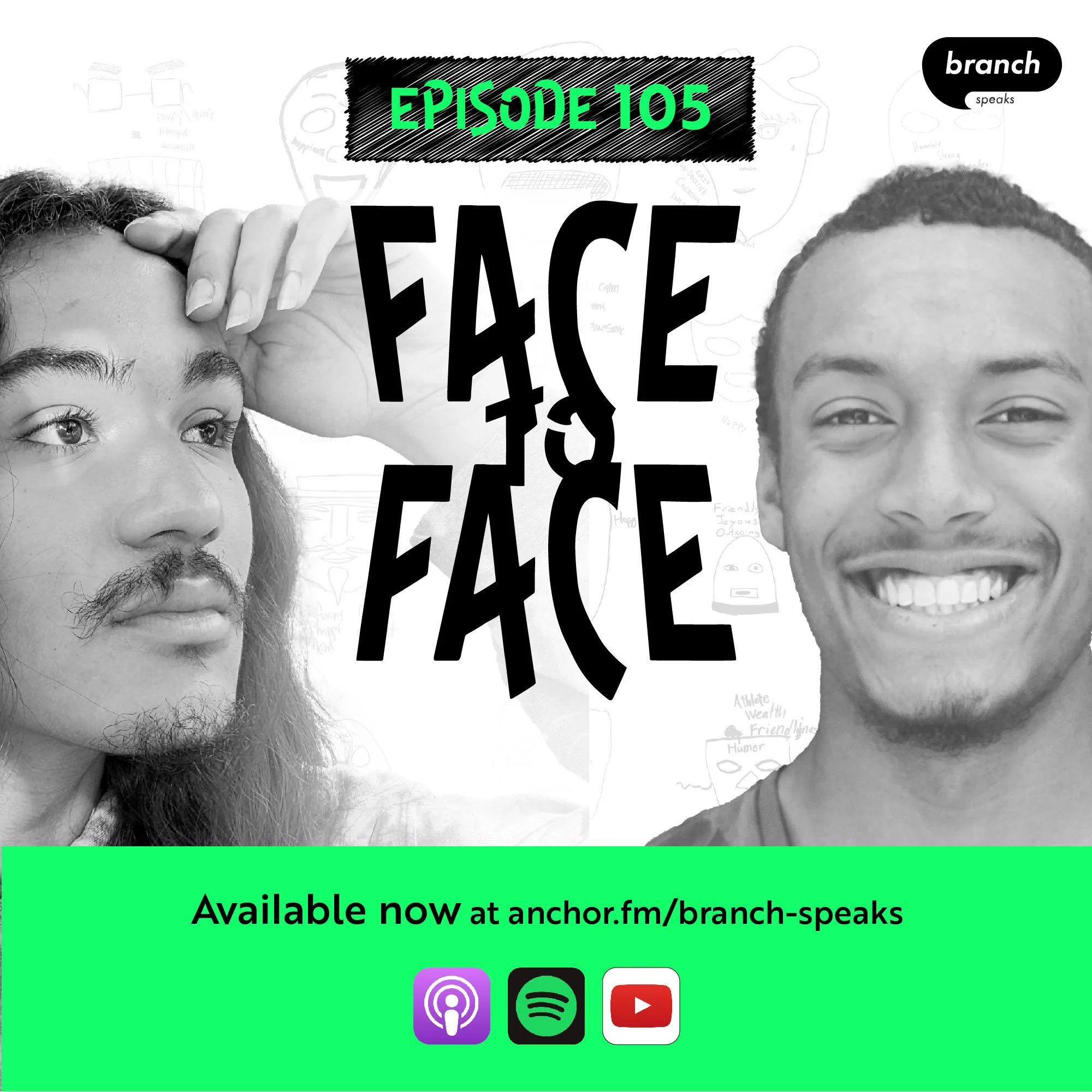 E105. TOTM Face to Face #7: No Secrets - with Mohandas D. &amp; Julian A. 
