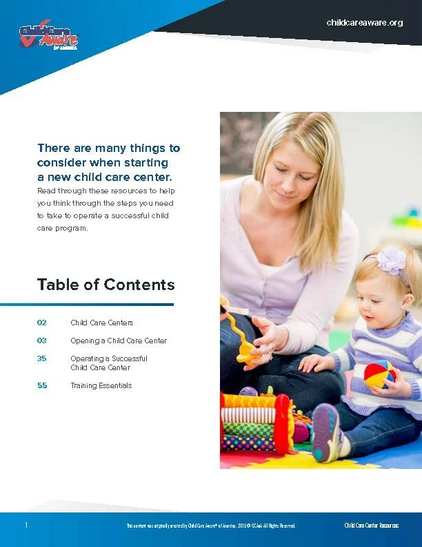 a Child Care Provider — Brightside Up