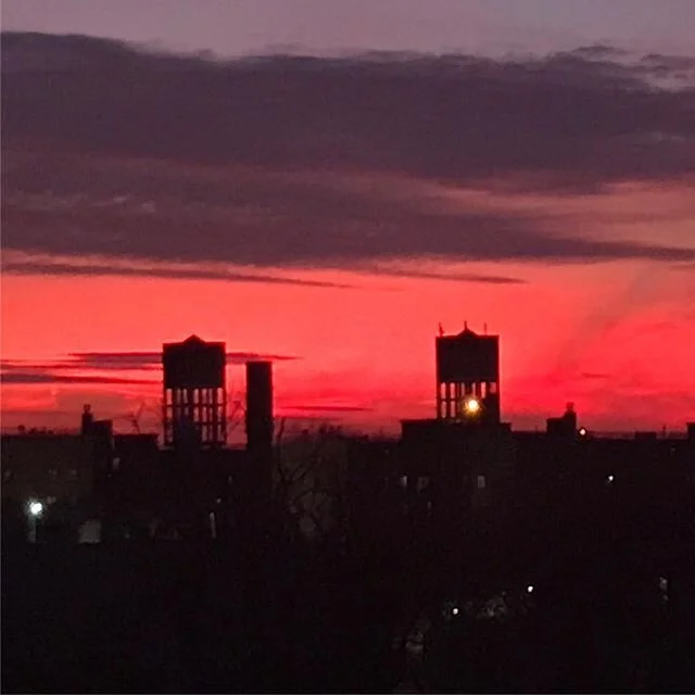 Ancestors ignite the #brooklyn #sky electric with love 
#blackhistorymonth 🙏🏾
&bull;
📸 @damirock_visuals 💯
&bull;
&bull;
#brooklynphotographer #nycphotographer