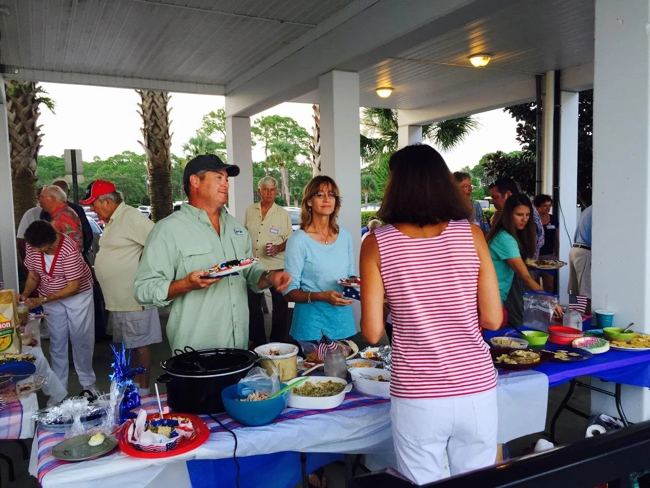 Fourth of July at the Clubhouse
