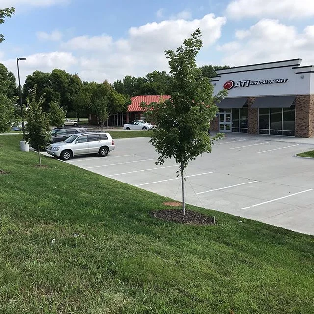 Grass clipped &amp; trees trimmed @atipt