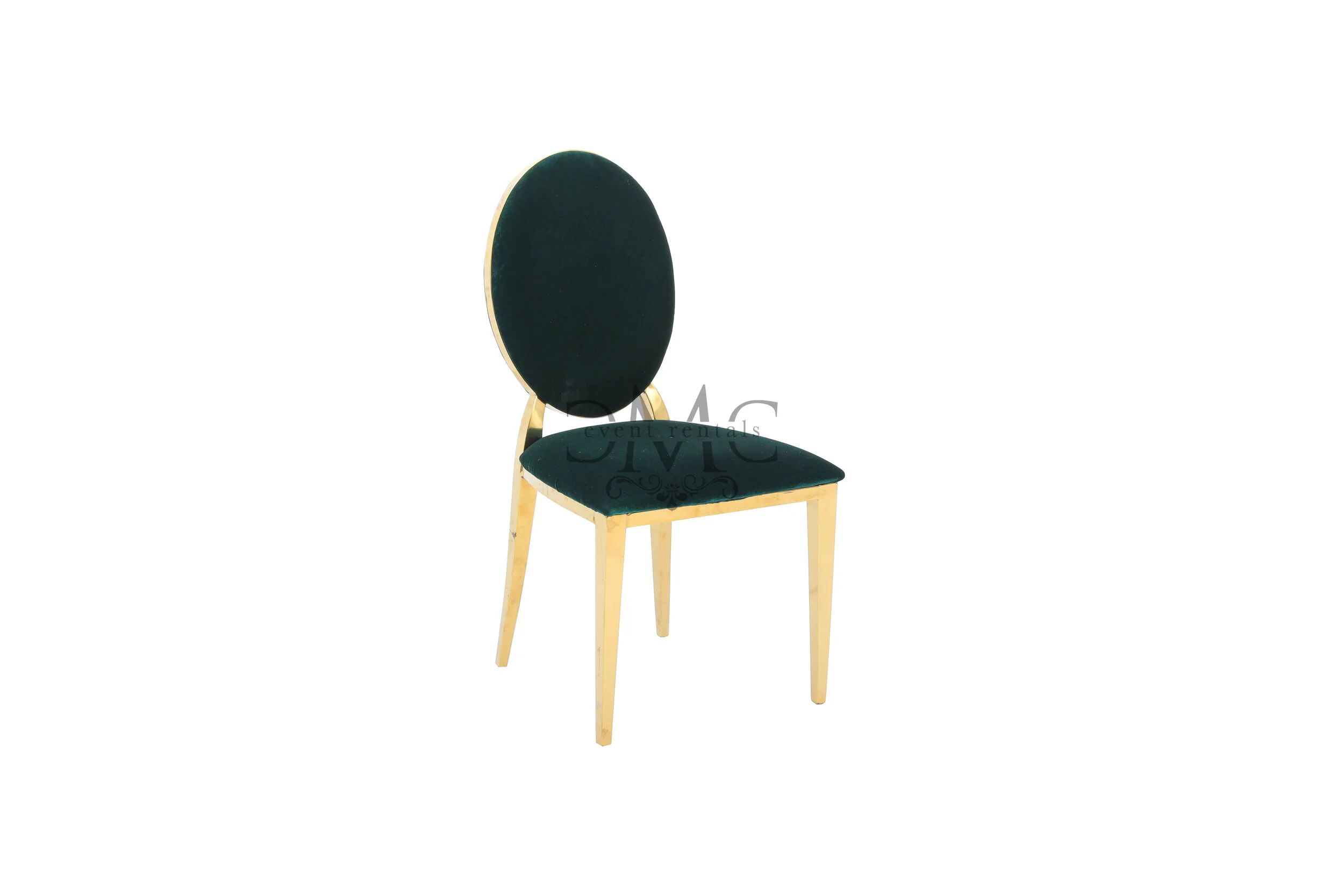Washington Chair - Gold/ Emerald
