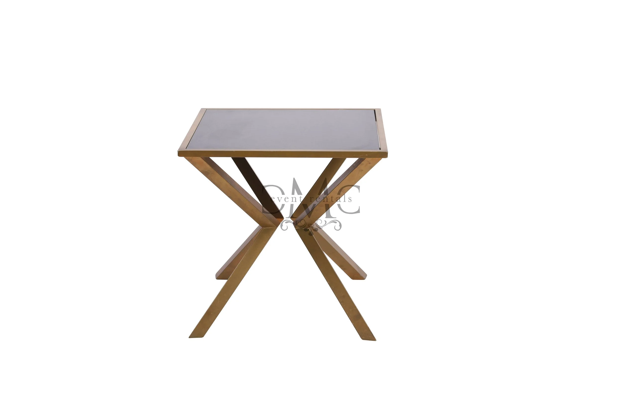 Gold HourGlass Side table.JPG