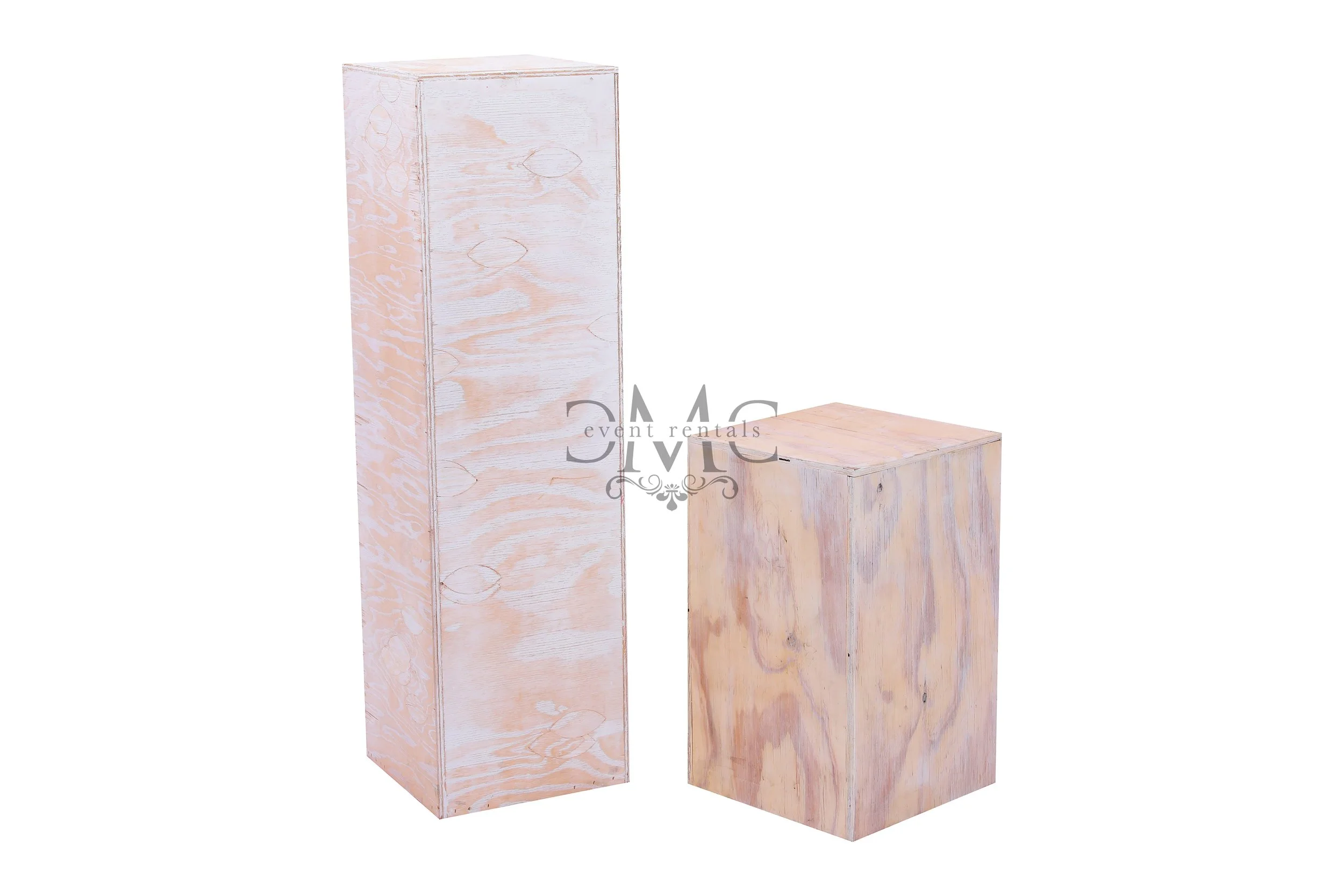 White Wash Square Columns