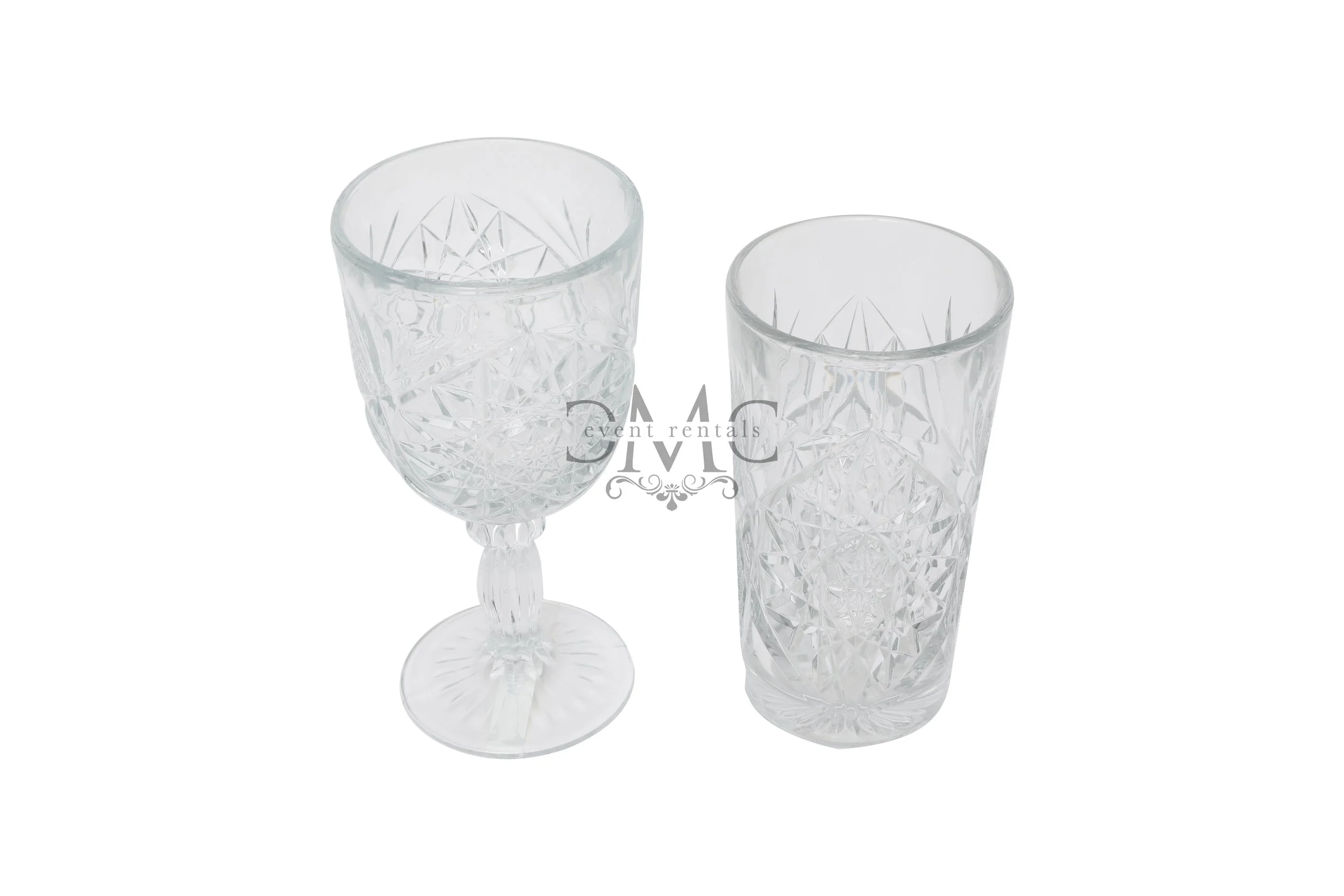 Clear Cut Crystal Glass