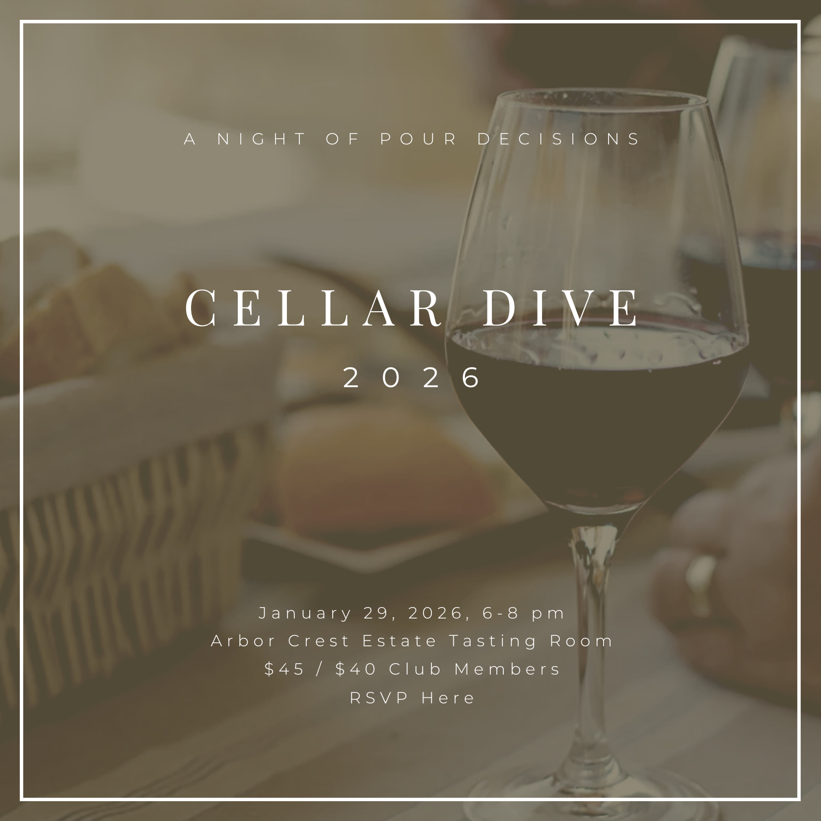 Cellar Dive | Tasting Event