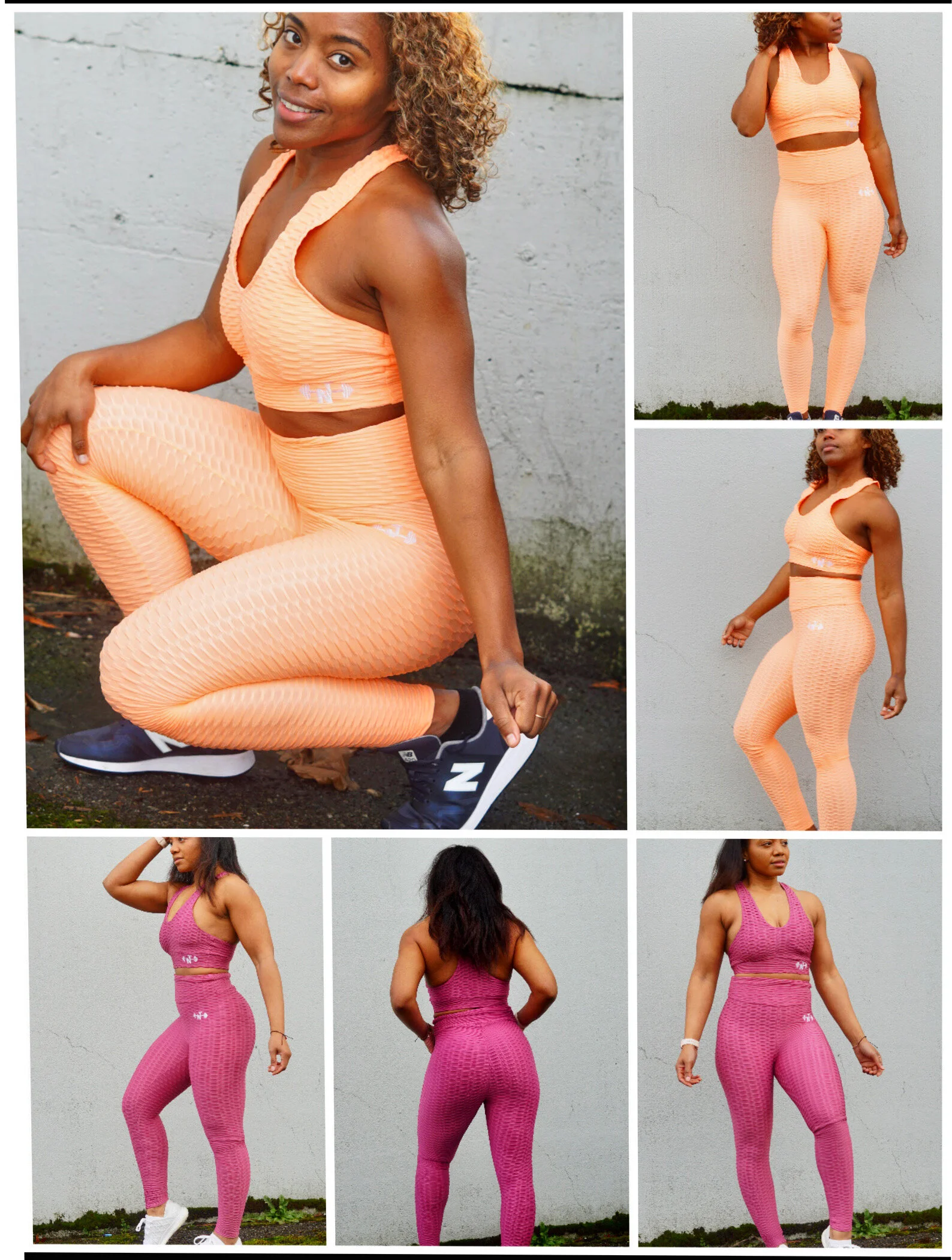 Honeycomb Scrunch Sets (3 colors)