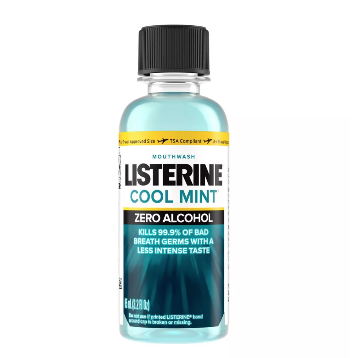 Listerine Coolmint Zero Alcohol Mouth Wash Travel Size