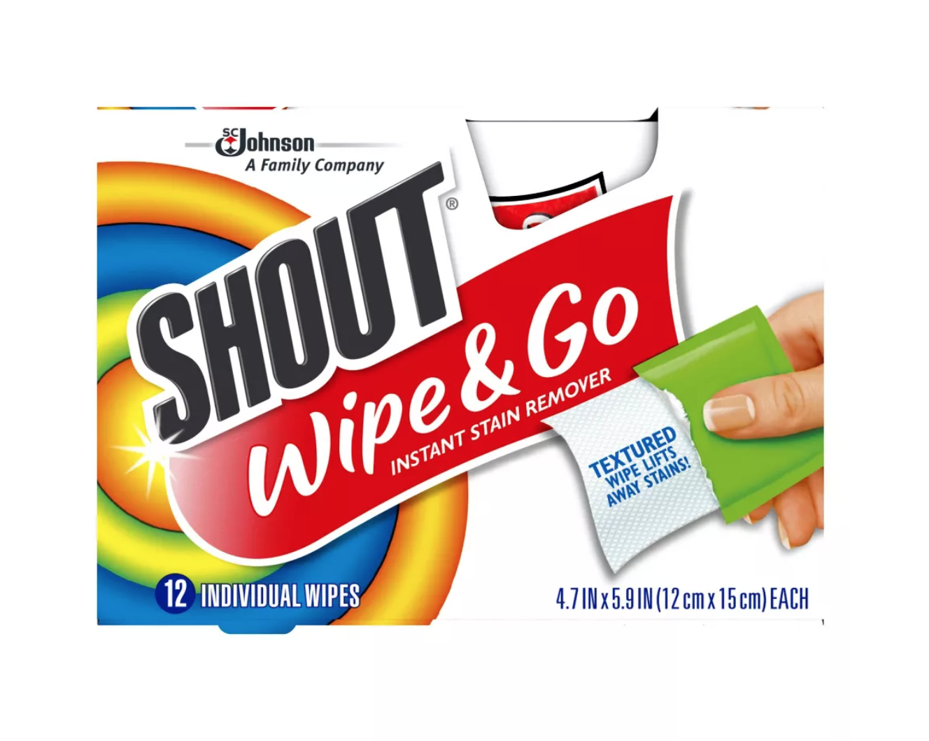 Instant Stain Remover Wipes