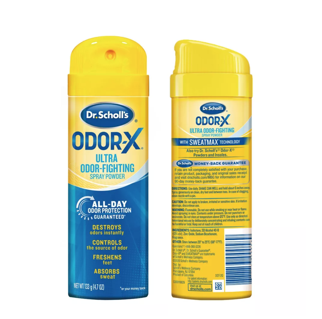 Dr. Scholl's Odor-X Odor Fighting Spray Powder - 4.7oz
