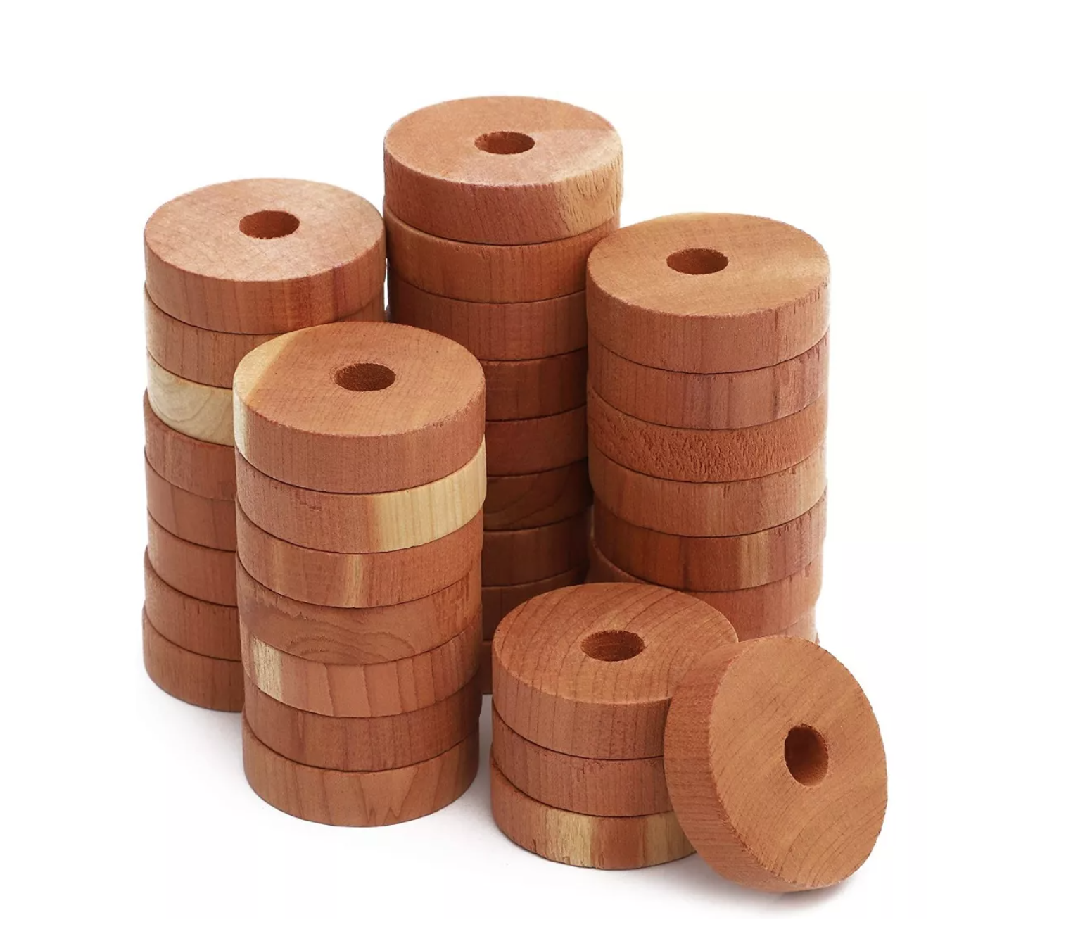 Cedar Rings for Hangers &amp; Clothes Storage