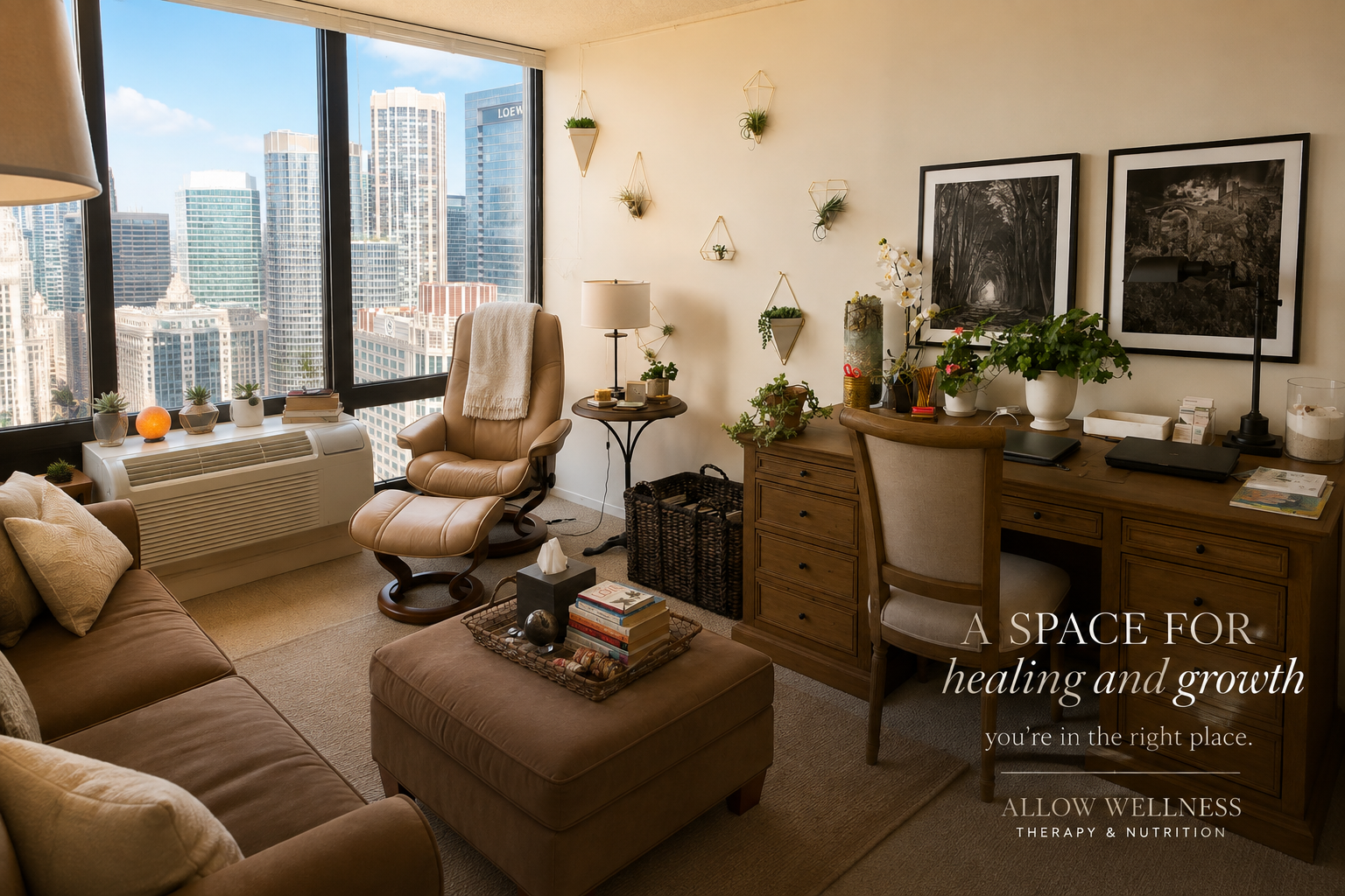 Allow Wellness Chicago Therapy & Nutrition Office