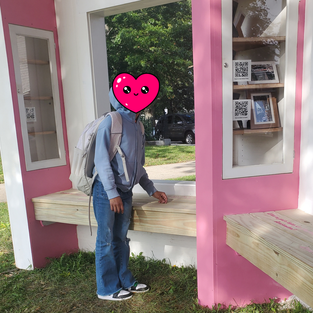  Photo: Krystle Brown. Person’s face is censored due to being a minor. 