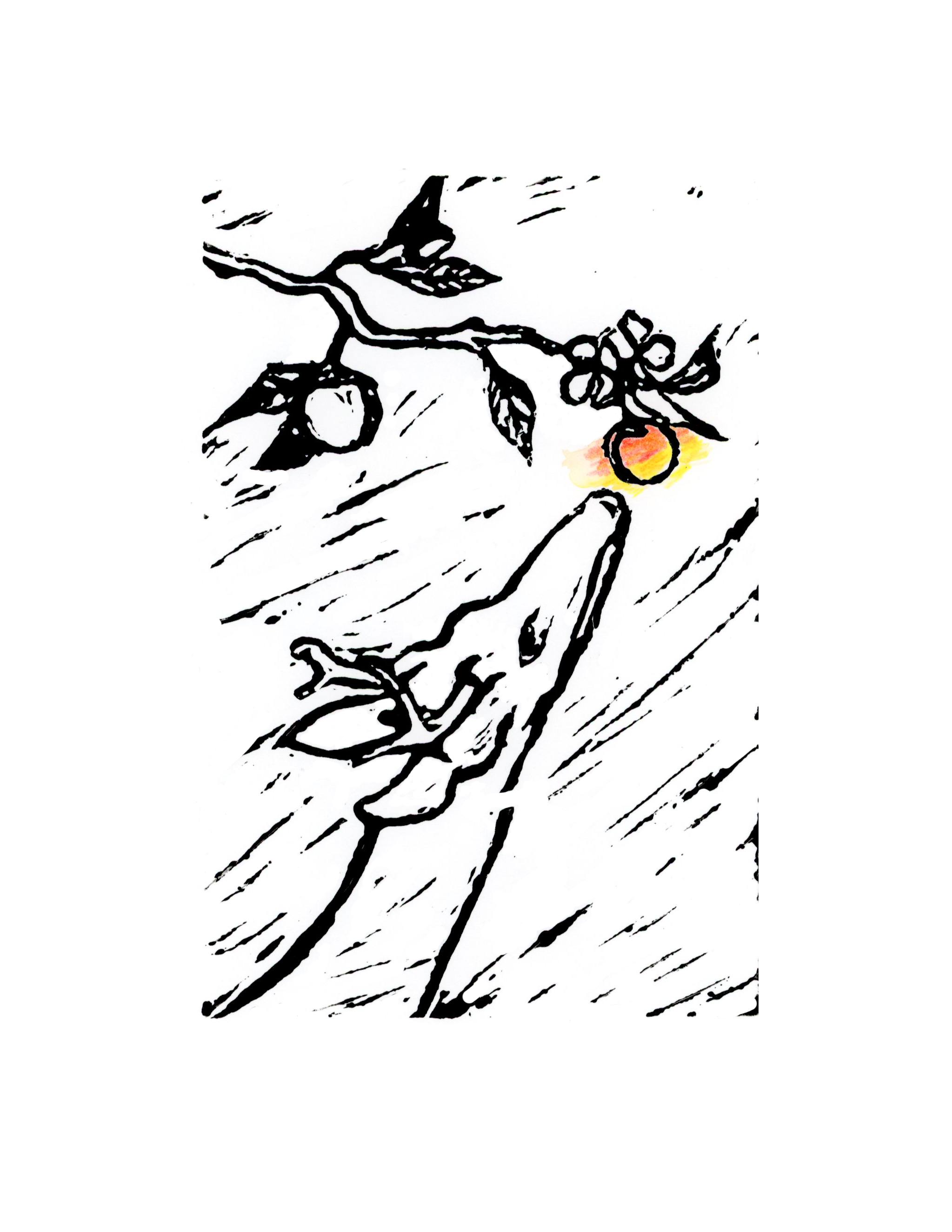 Print: ten fathers deer