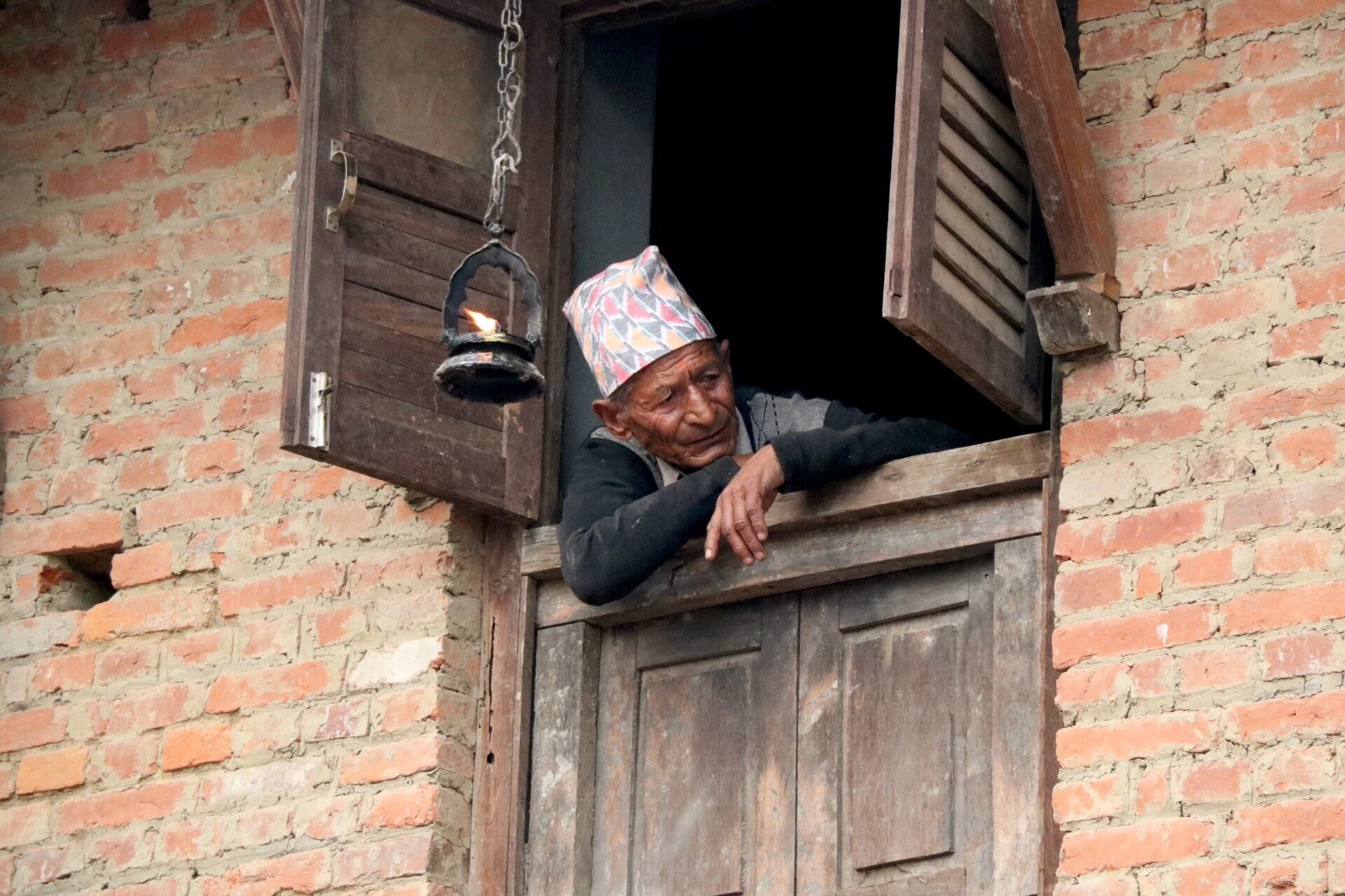 From a safe distance