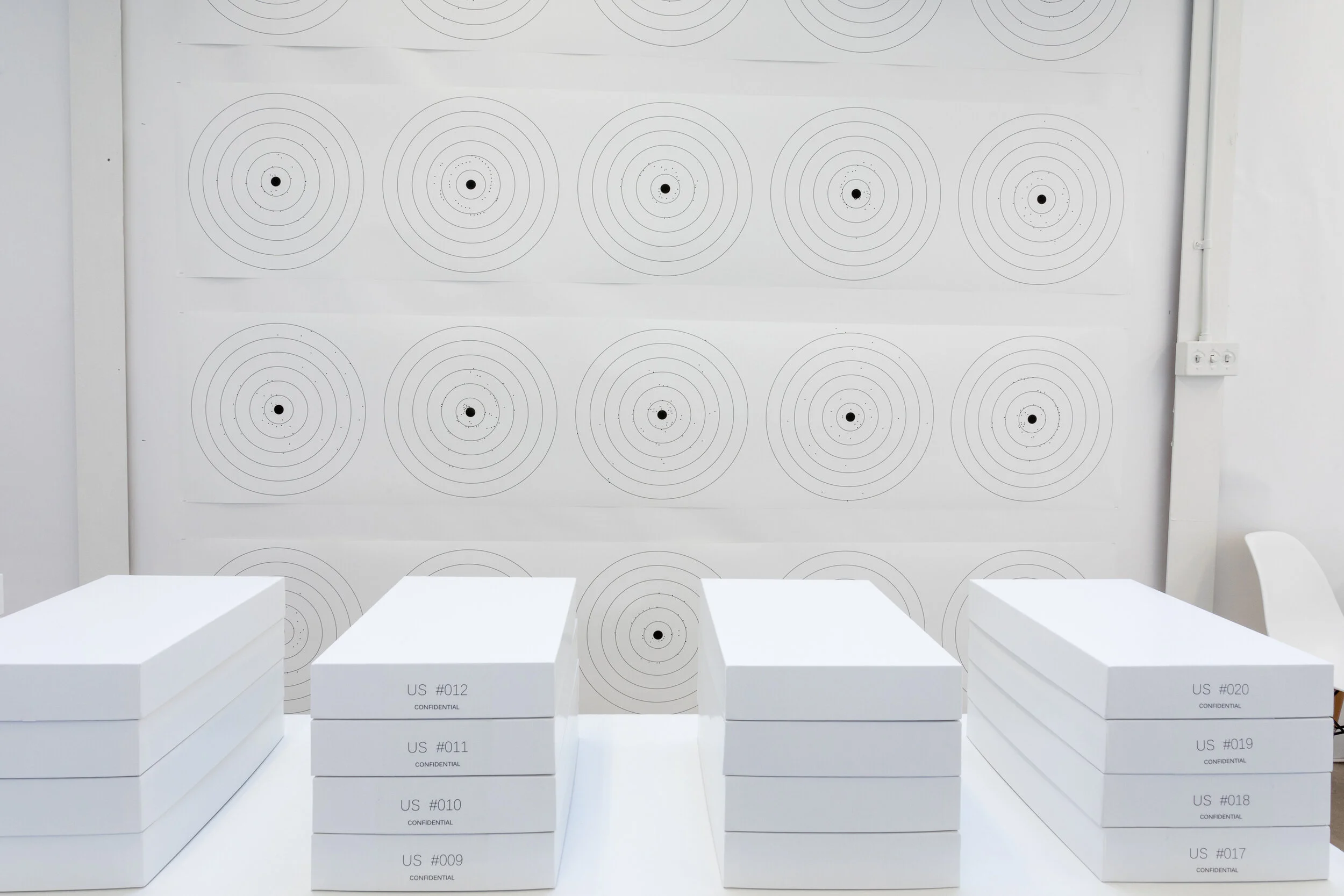  Individual Archives from The Us Project  Installation view from Portfolio Day 10 