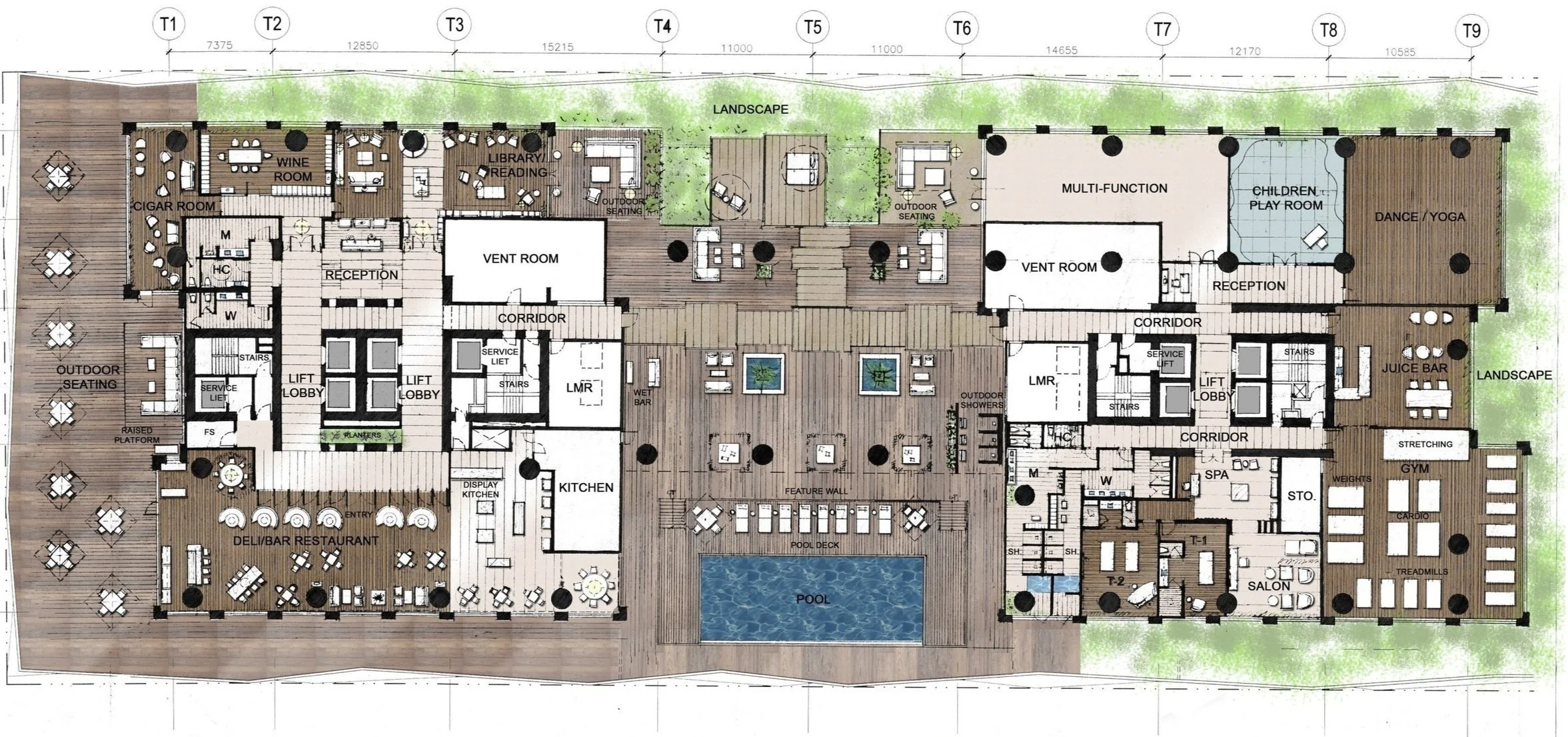 Club House Floor Plan