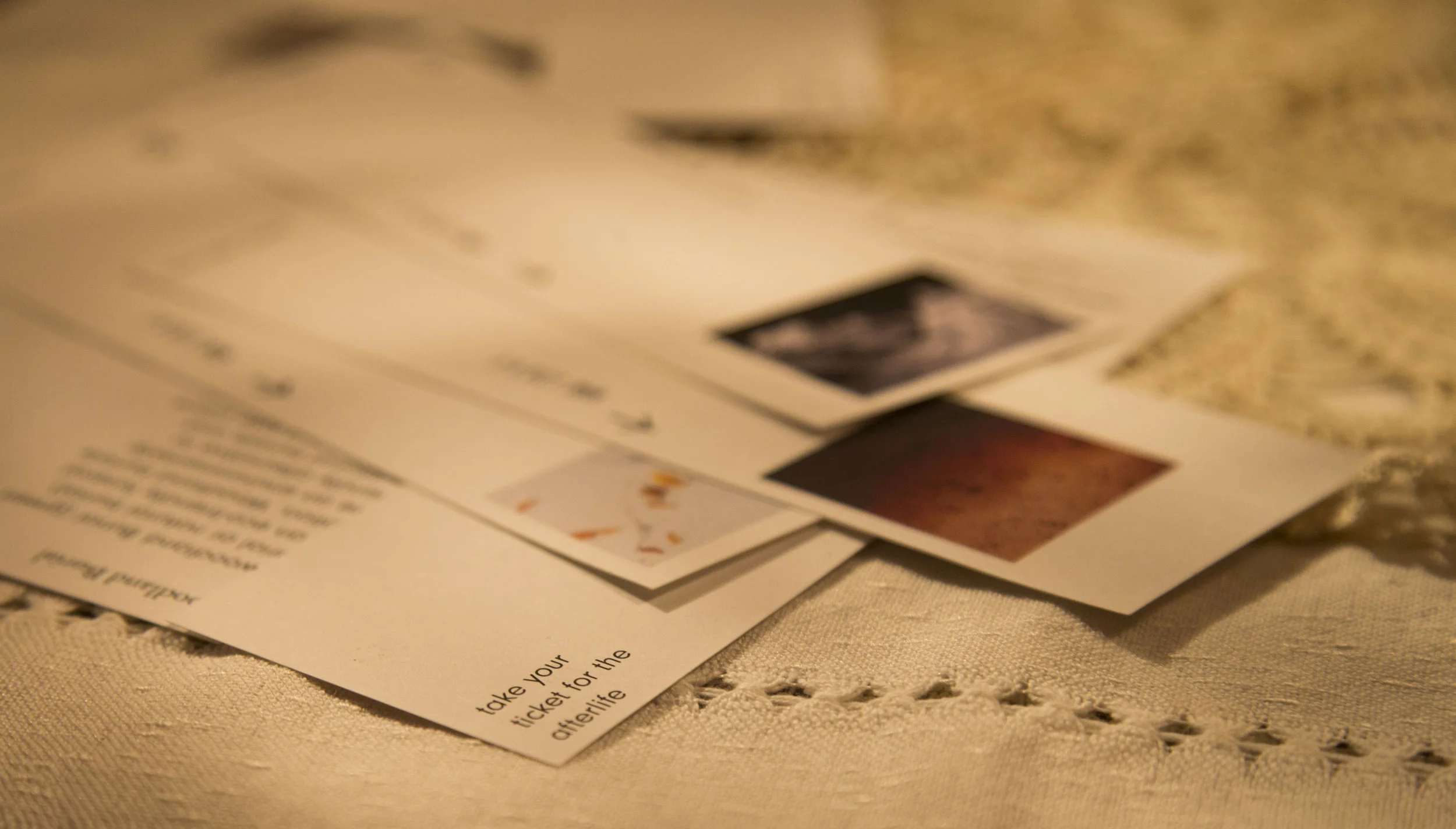 Tickets for the Afterlife