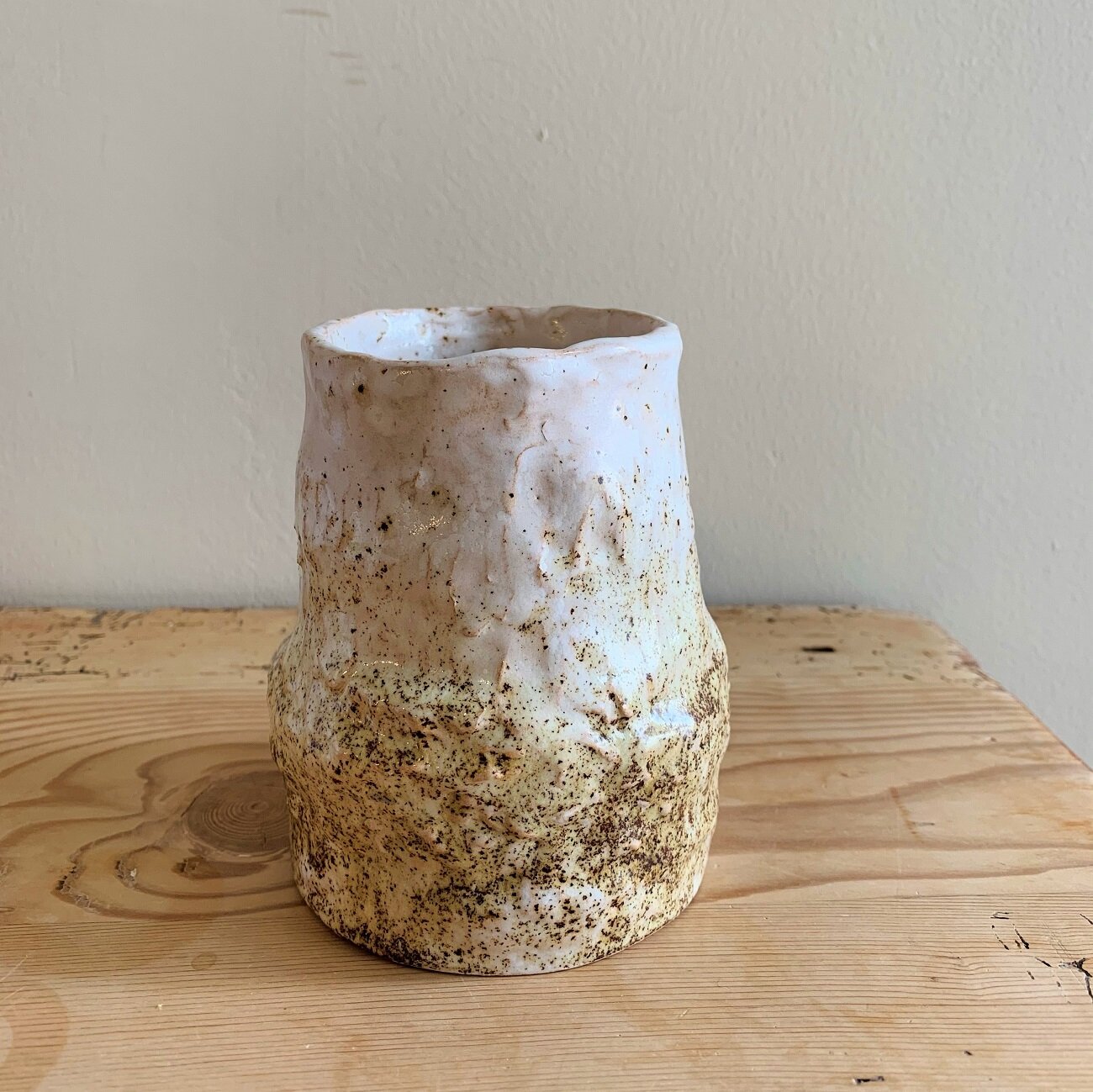 Andrew walker Ceramics Student vase speckle.jpg