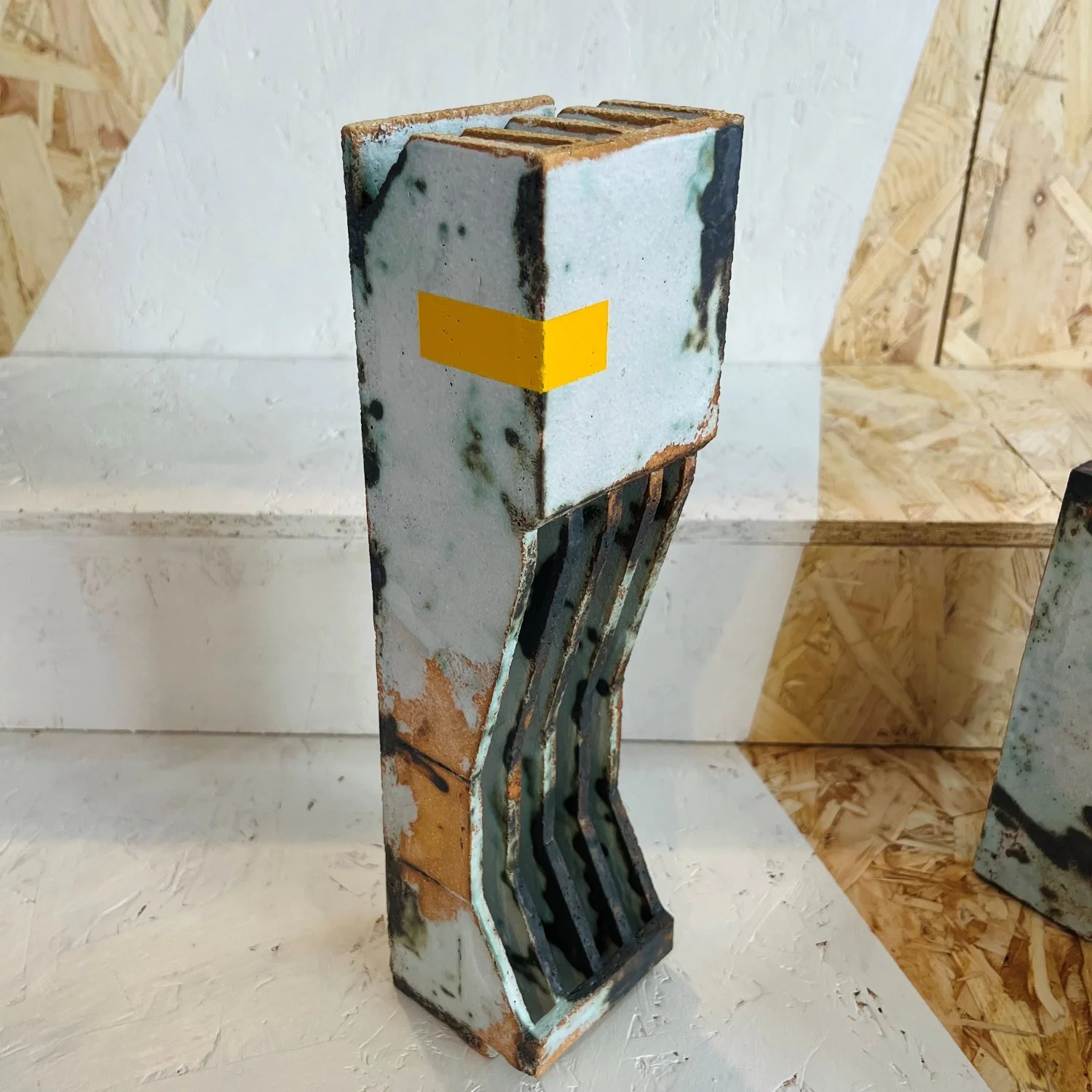 handmade ceramic sculpture Park Hill brutalist architecture Sheffield