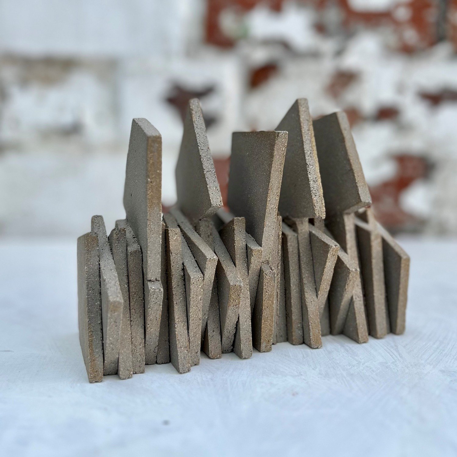 ceramic sculpture structure industrial design UK