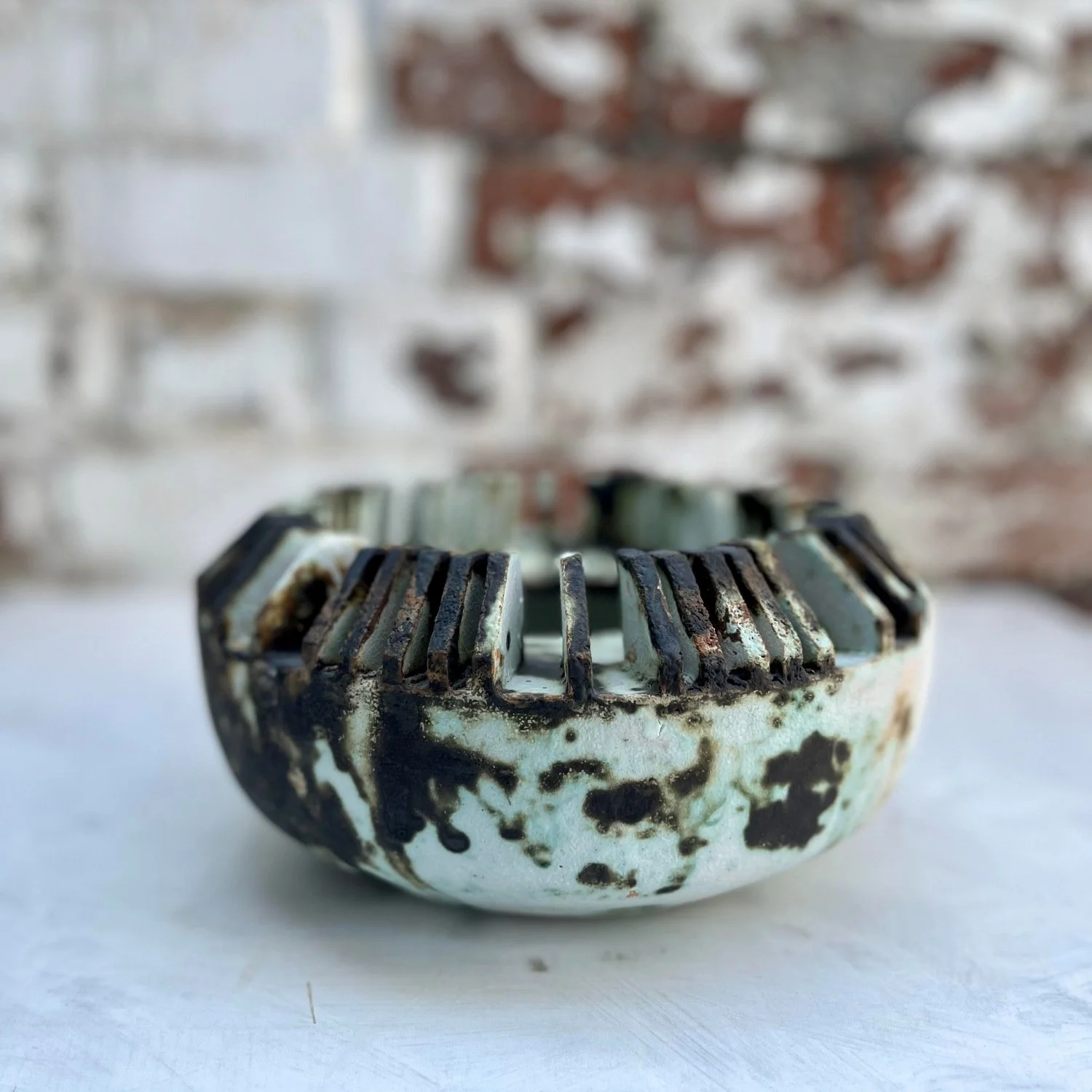 handmade ceramic sculpture urban inspired design