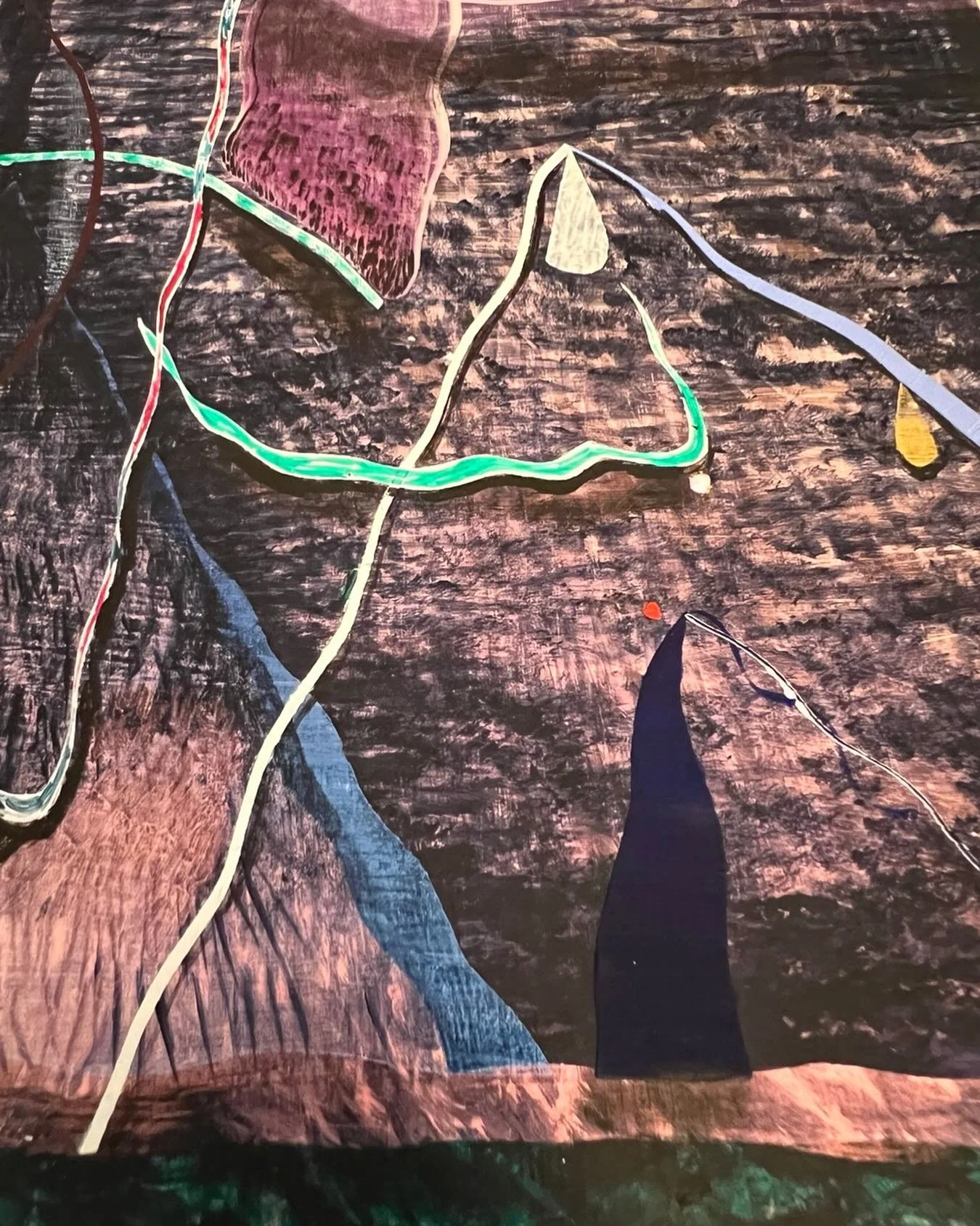 Small details of a work in progress. ✨
Much like most of my work, this painting is concerned with capturing moments of transcendence and the sublime. Inherent to all my work is a desire to make meaning after loss, and to symbolically depict connectio